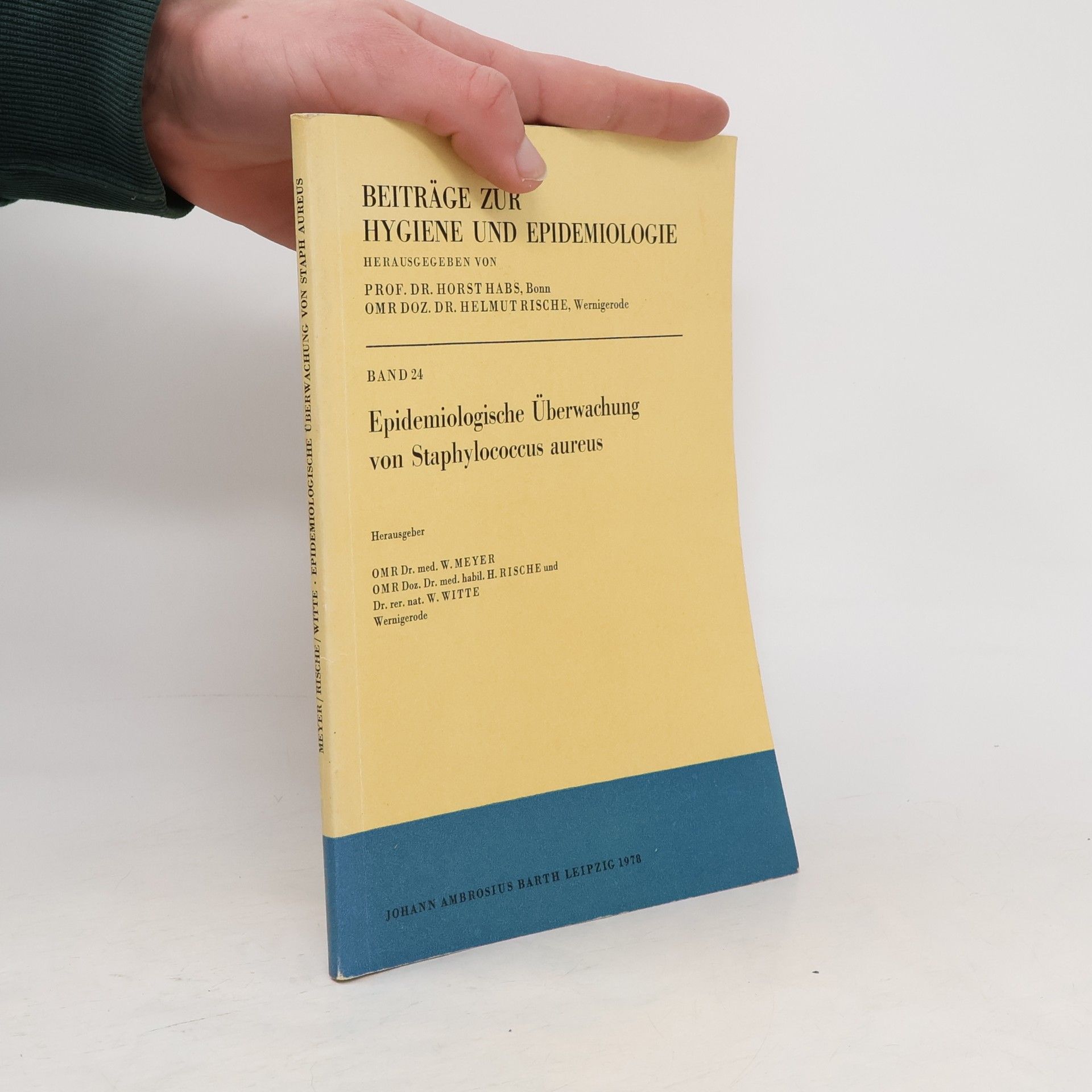 Autorenkollektiv Epidemiologische Überwachung von Staphylococcus aureus