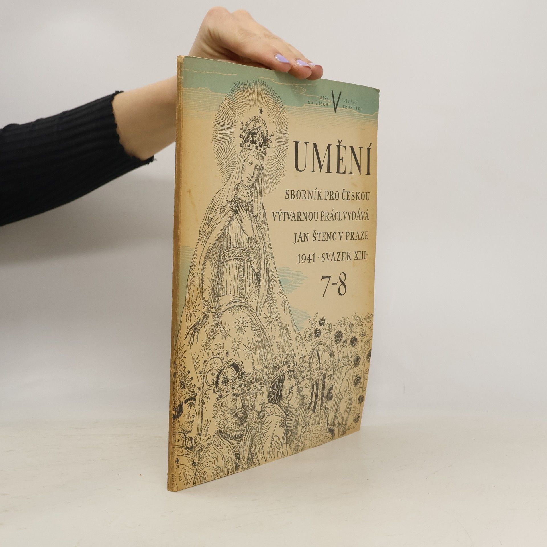 Various authors Umění. Sborník pro českou výtvarnou práci. Svazek 13, 7-8