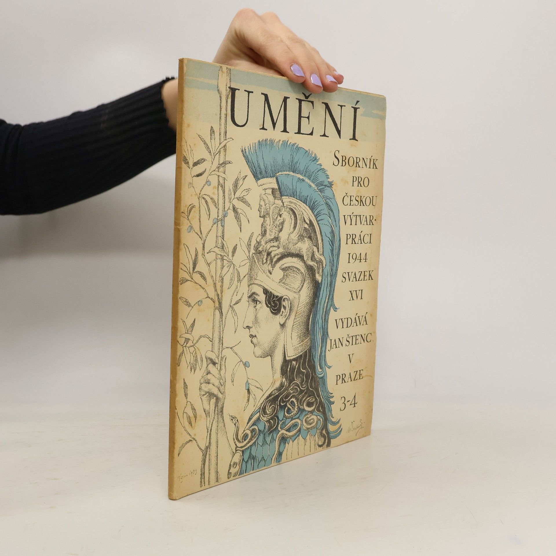 Autorenkollektiv Umění. Sborník pro českou výtvarnou práci. Svazek 16, 3-4
