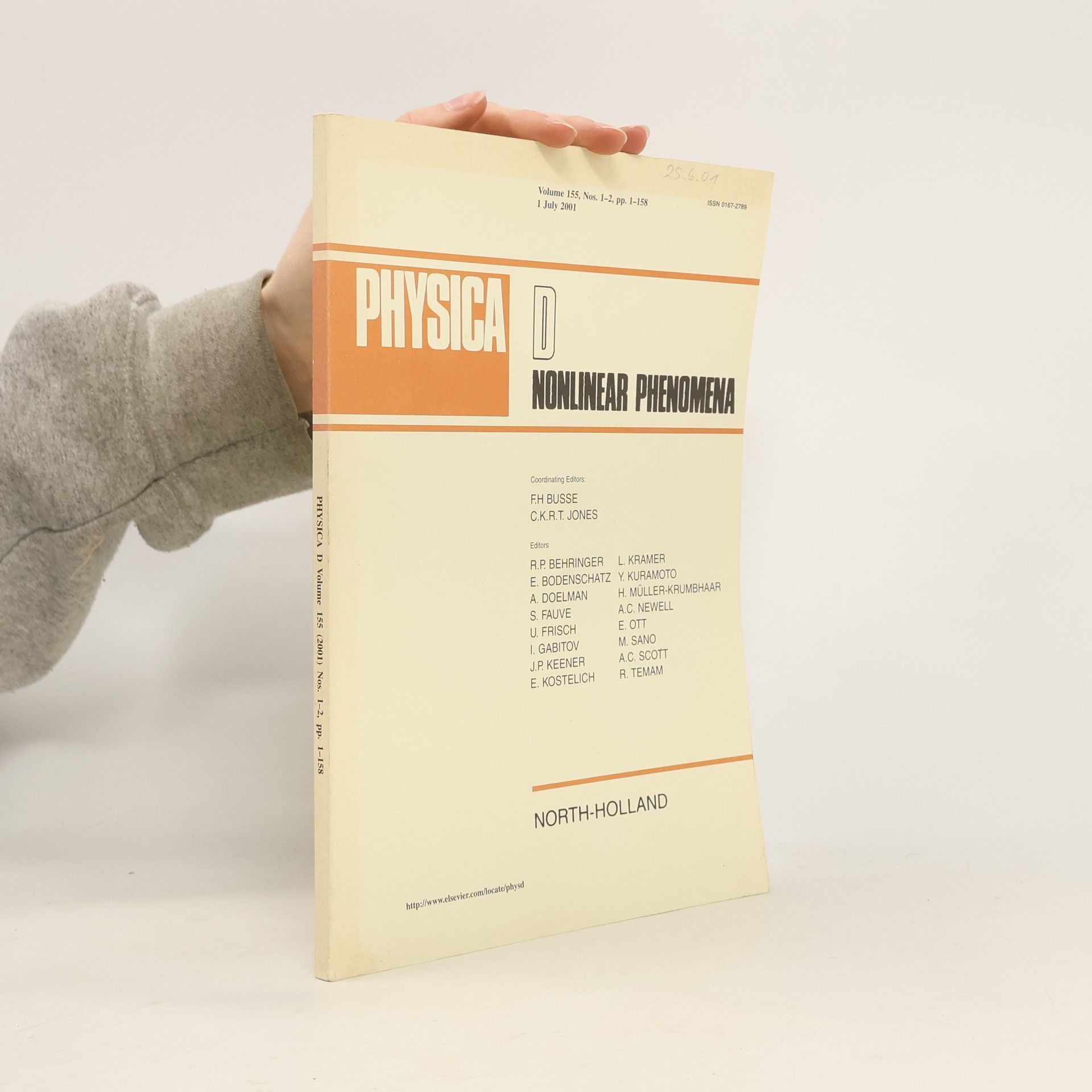 Autorenkollektiv Physica D: Nonlinear Phenomena 155