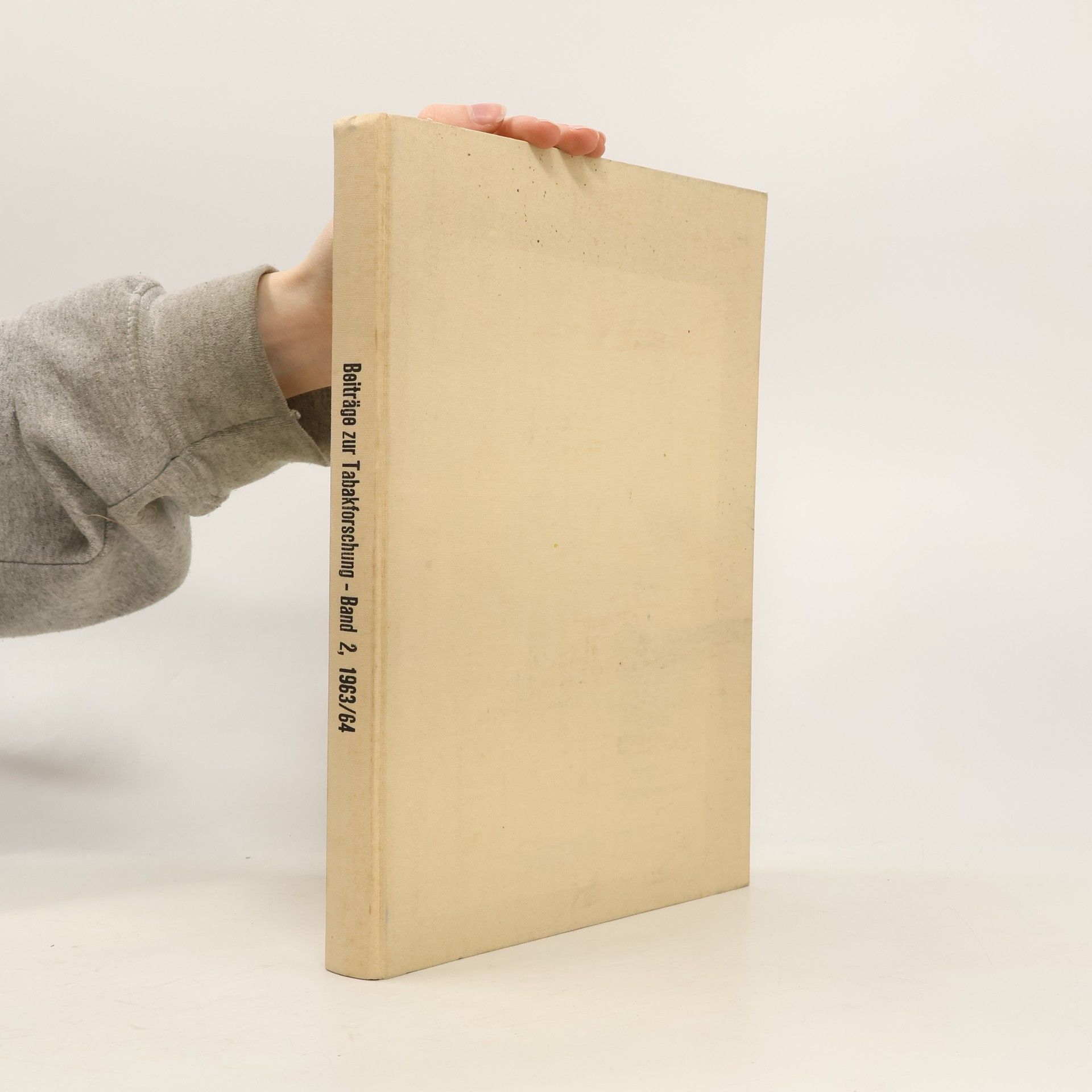 Autorenkollektiv Beiträge zur Tabakforschung. Band 2, 1963-1964