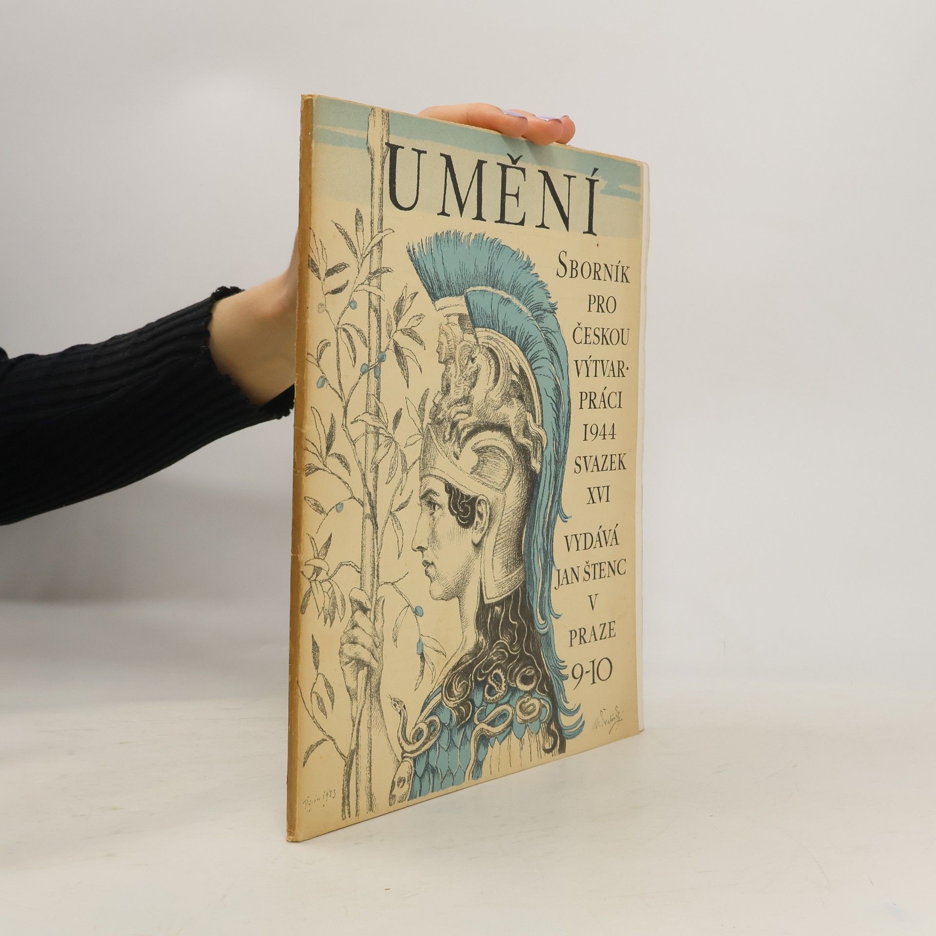 Various authors Umění. Sborník pro českou výtvarnou práci. Svazek 16, 9-10