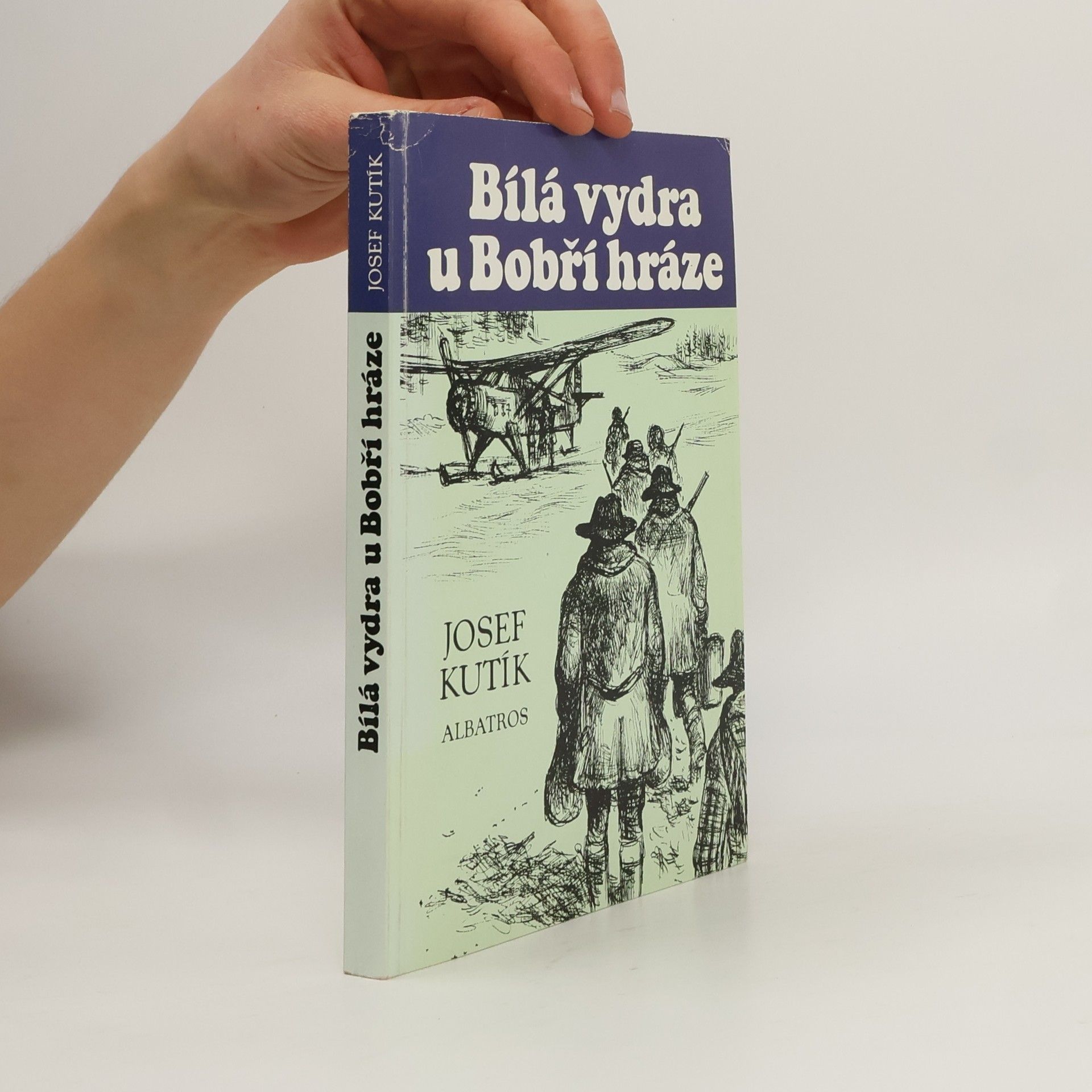 Josef Kutík Bílá vydra u Bobří hráze