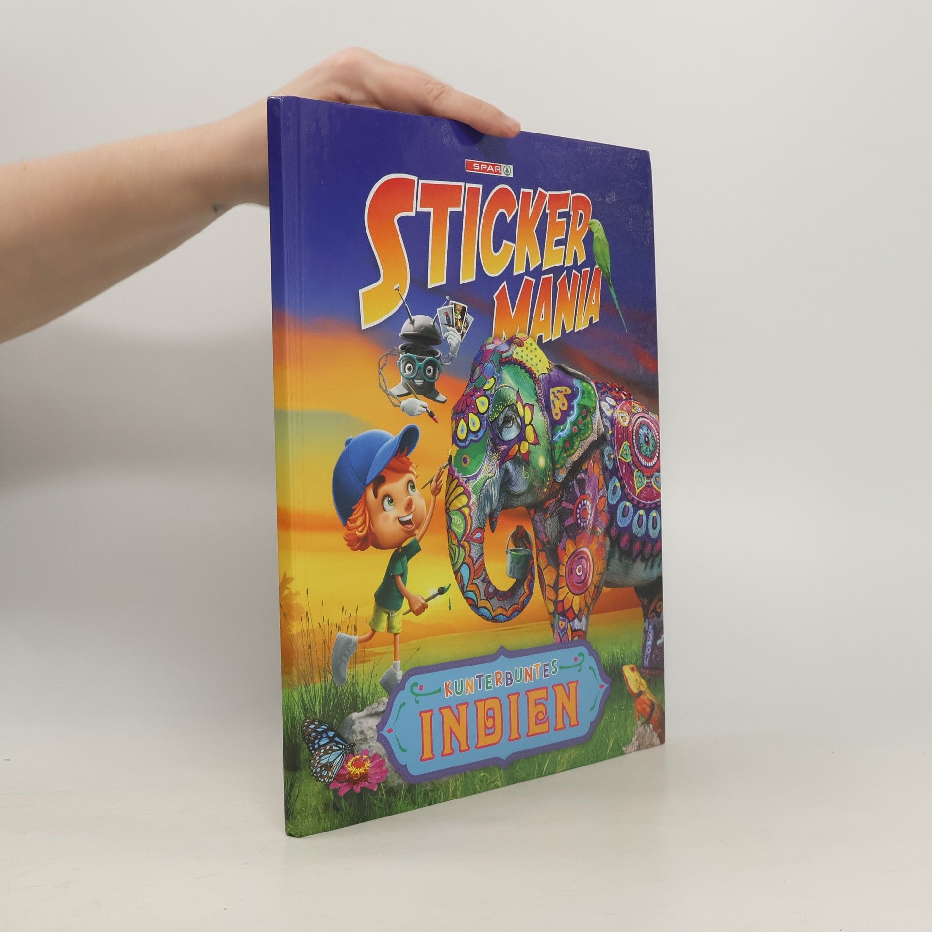 Kolektiv autorů Sticker Mania: Kunterbuntes Indien