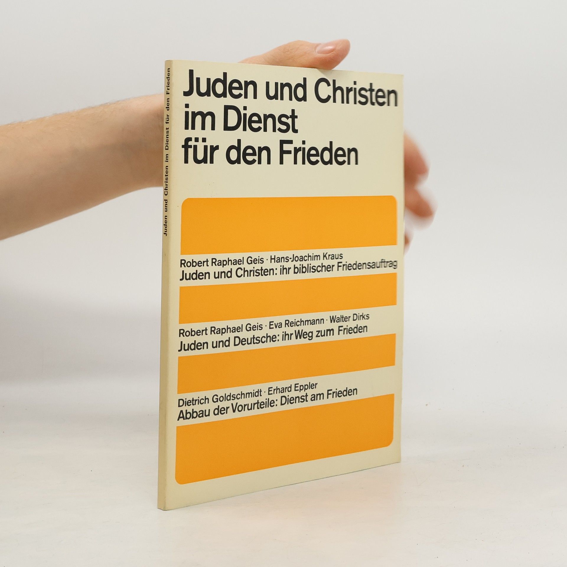 Various authors Juden und Christen im Dienst für den Frieden