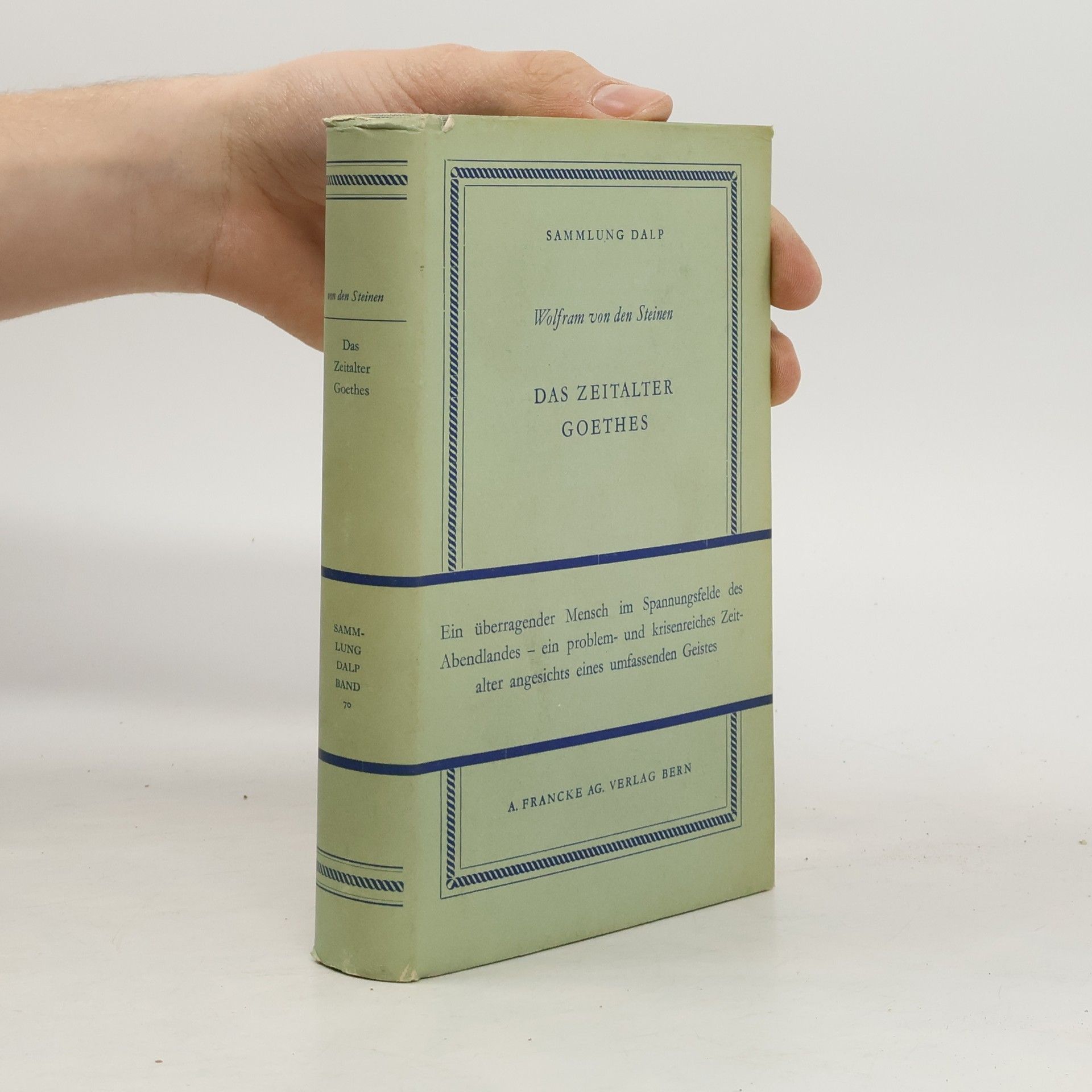 Das Zeitalter Goethes