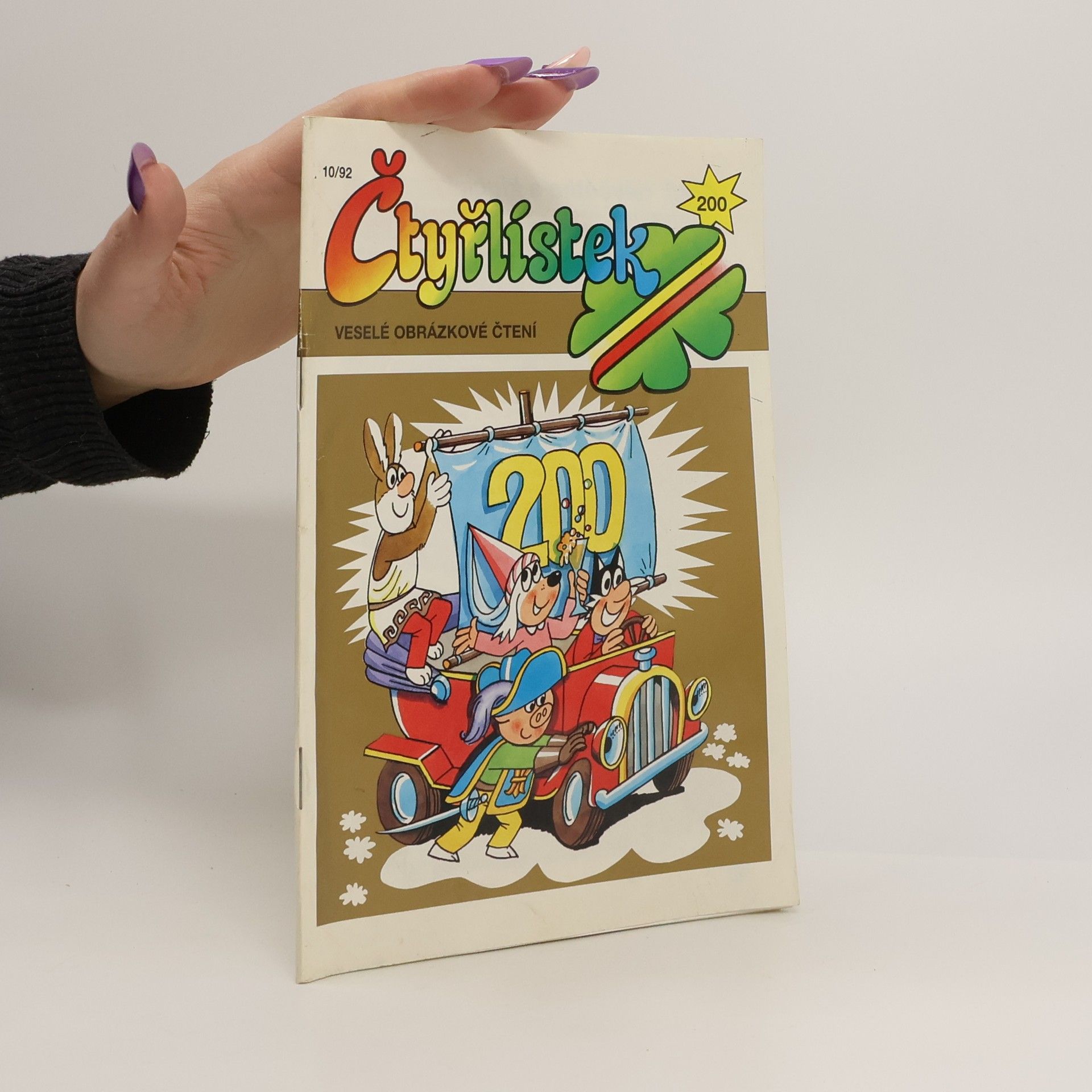 Autores varios Čtyřlístek 200. 10/1992