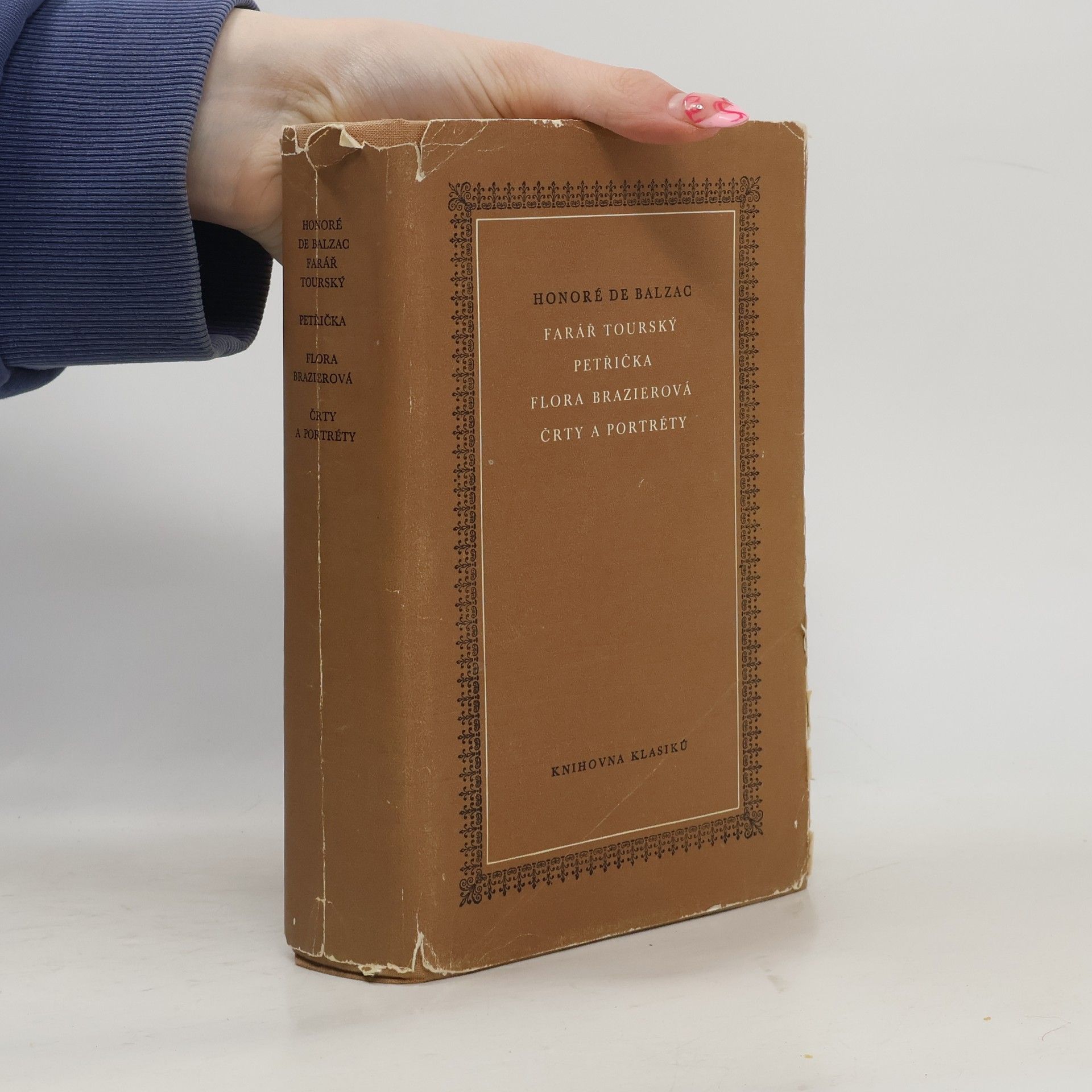 Honoré de Balzac Farář Tourský. Petřička. Flora Brazierová. Črty a portréty