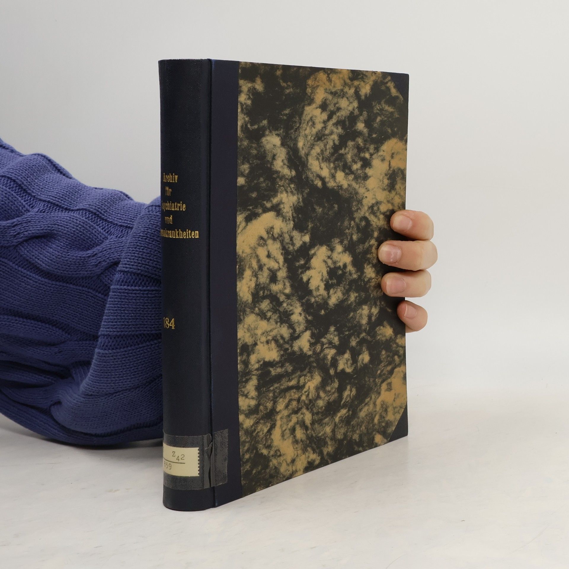Autorenkollektiv Archiv für Psychiatrie und Nervenkrankheiten 184