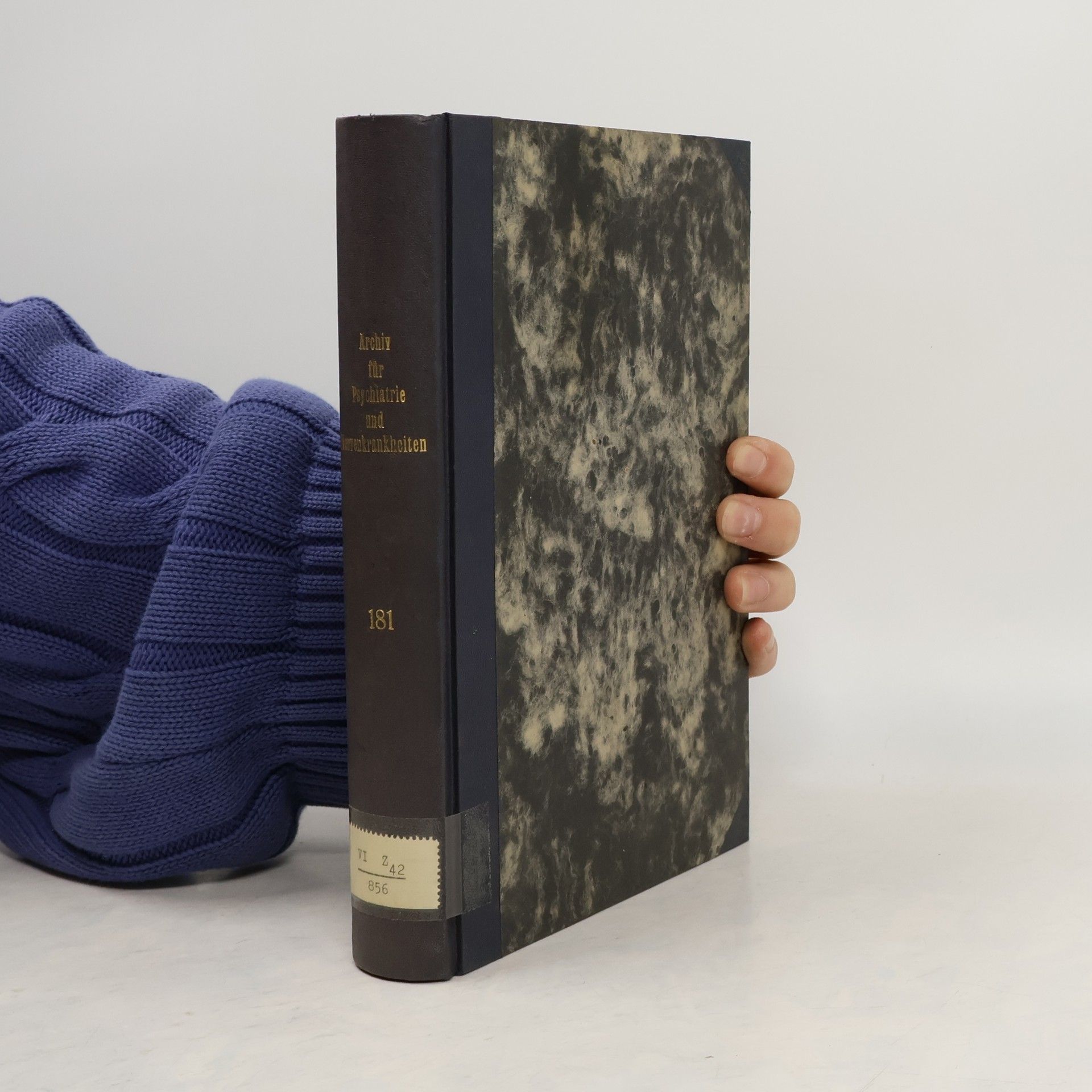 Autorenkollektiv Archiv für Psychiatrie und Nervenkrankheiten 181