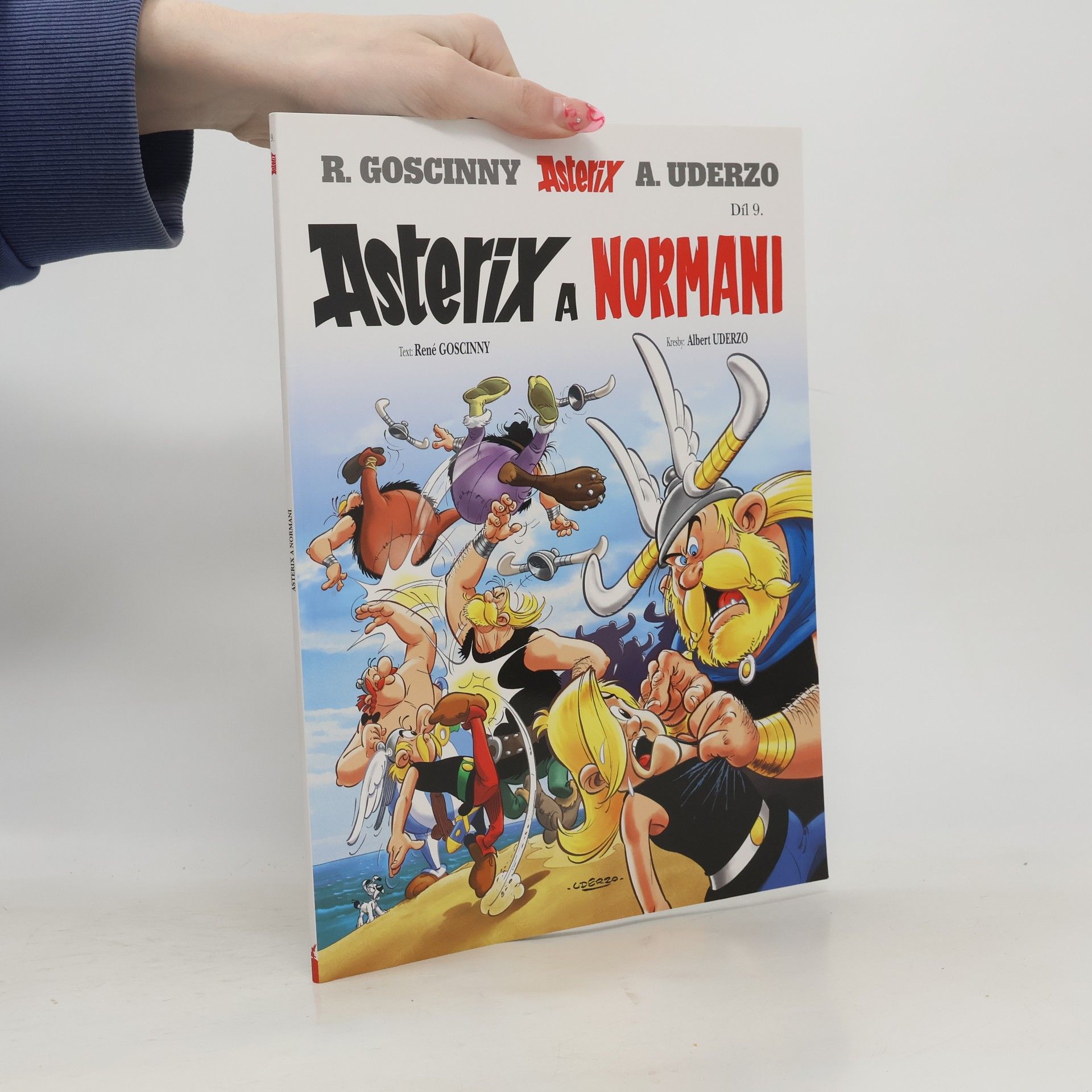 René Goscinny Asterix a Normani