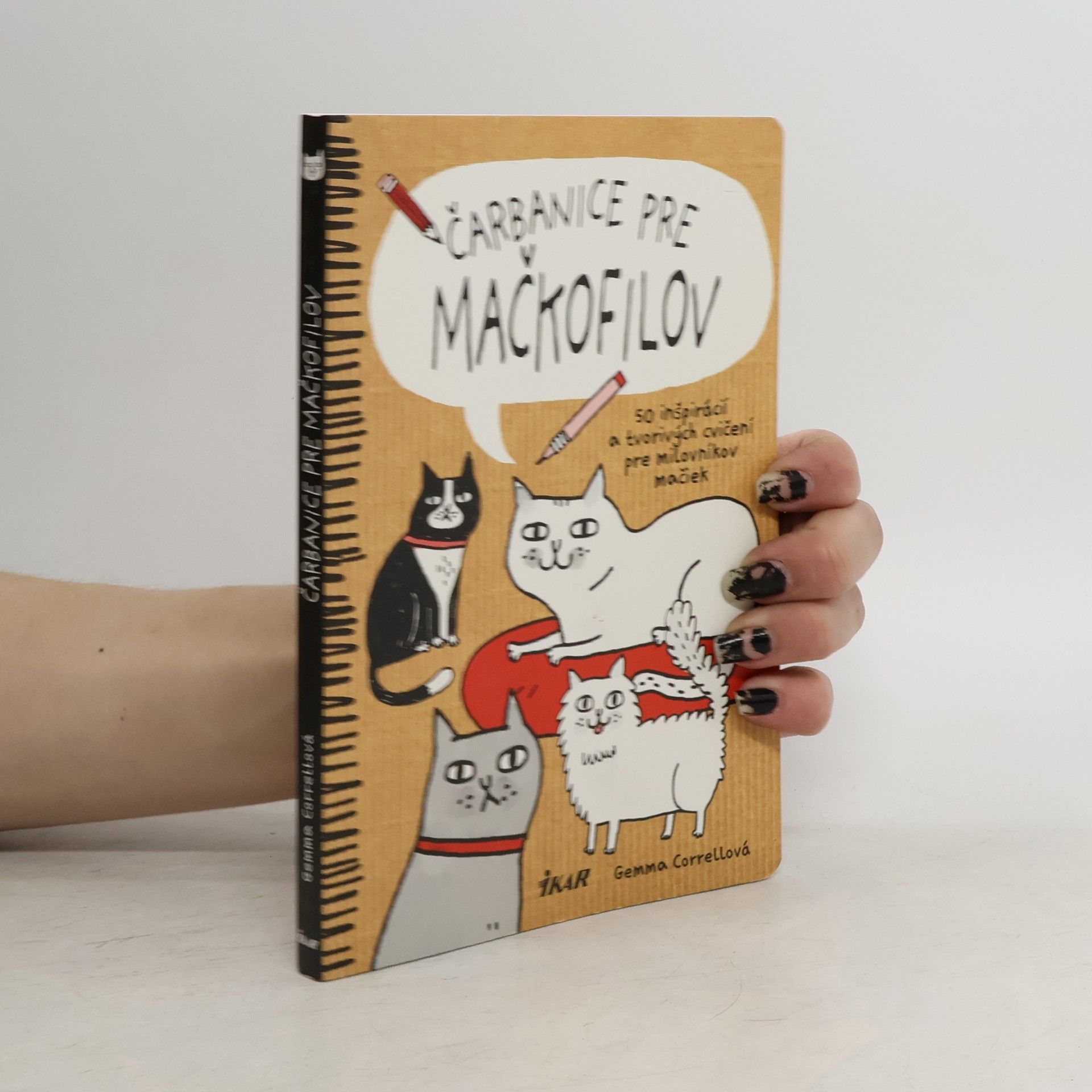 Gemma Correll Čarbanice pre mačkofilov