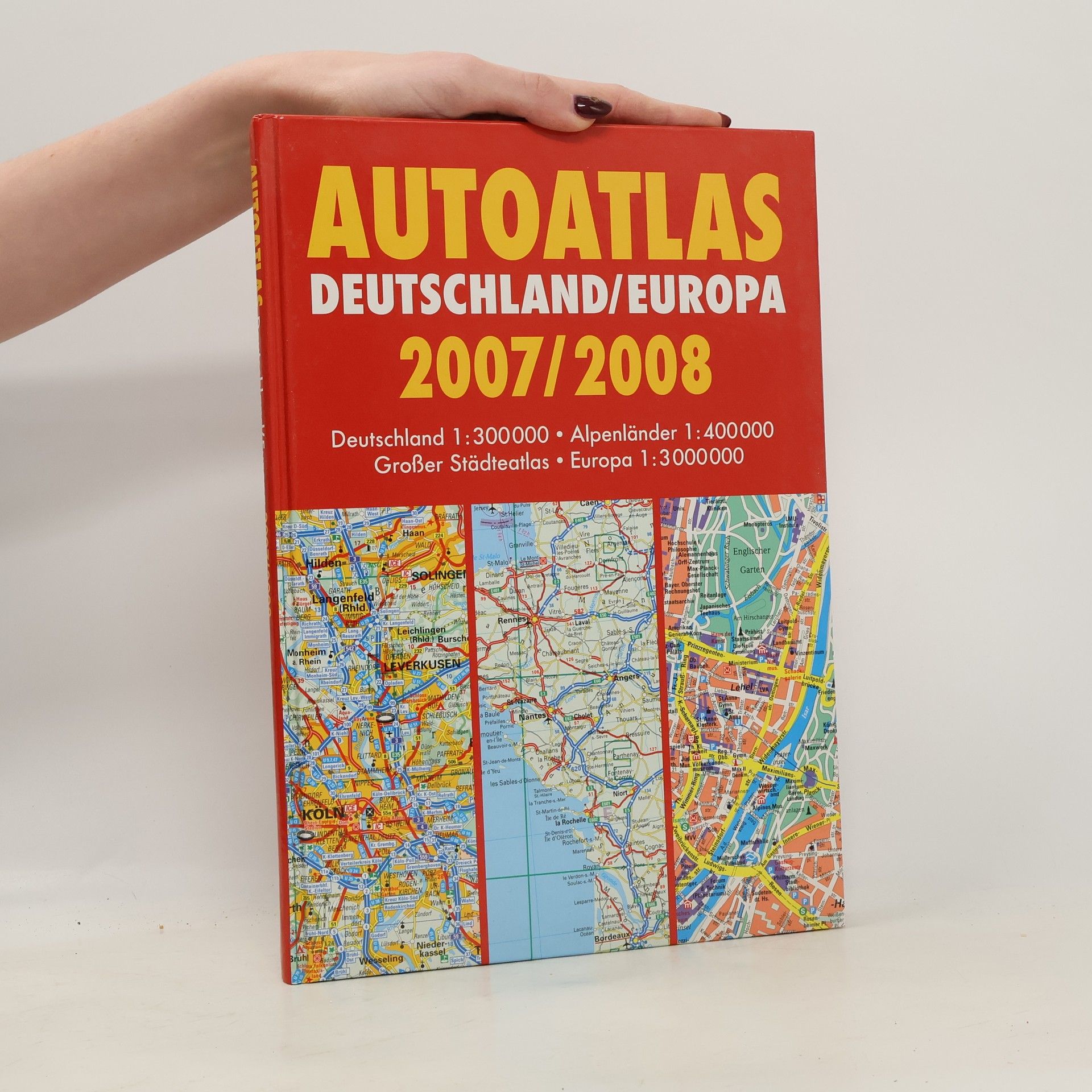 Kolektiv autorů Autoatlas. Deutschland/Europa 2007/2008