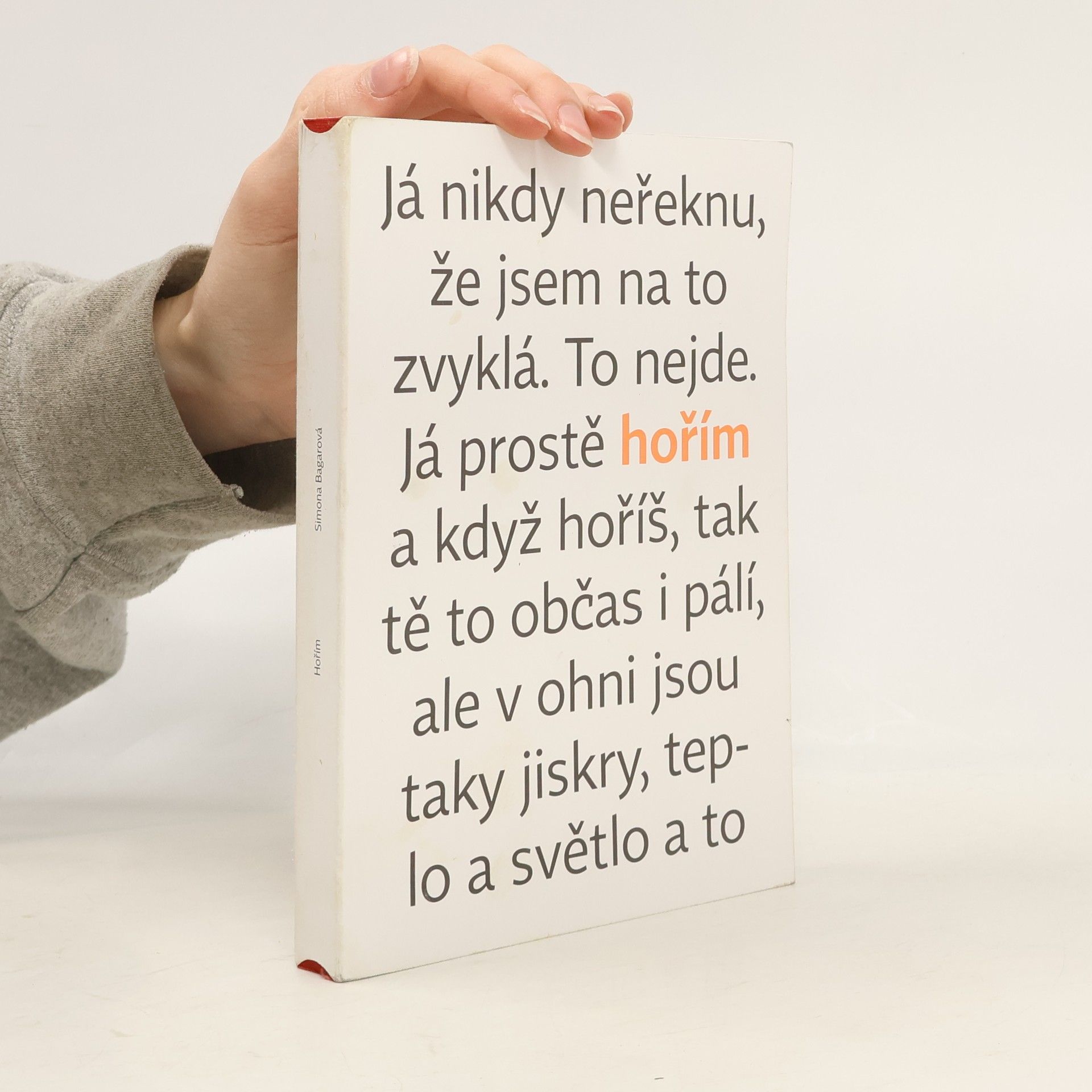 Simona Bagarová Hořím