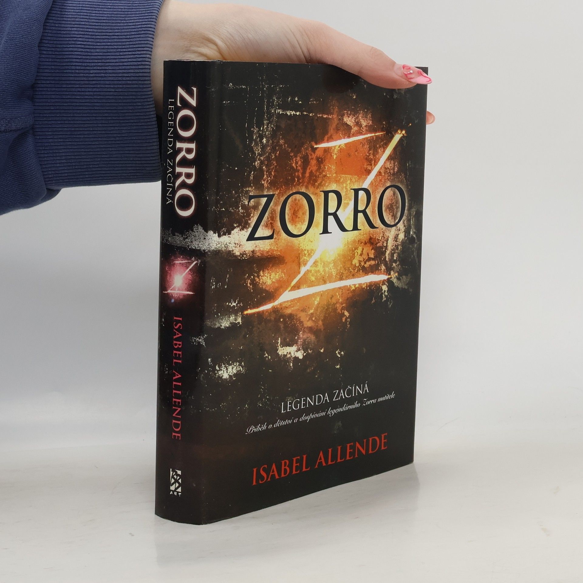 Isabel Allende Llona Zorro. Legenda začíná