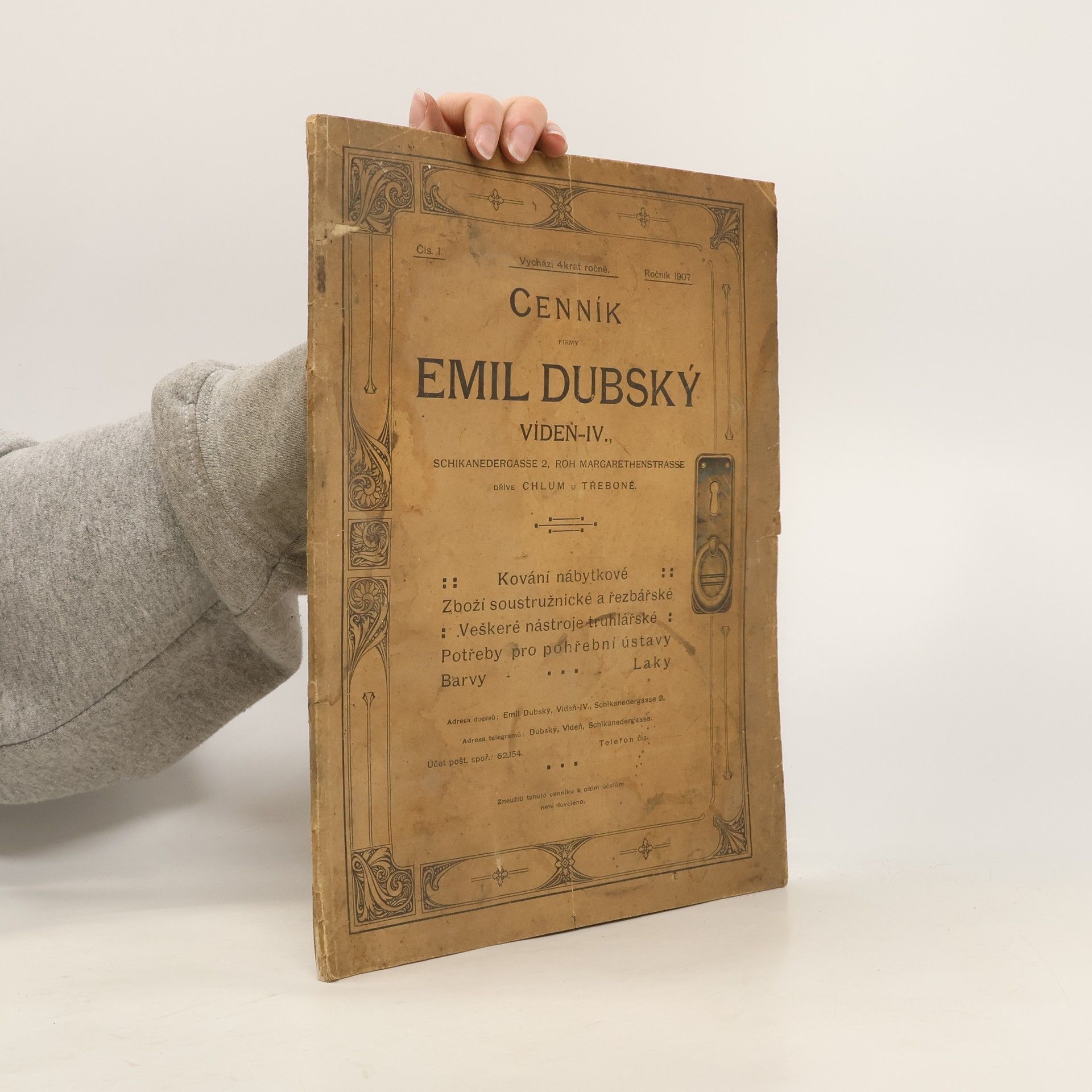 Emil Dubský Cenník