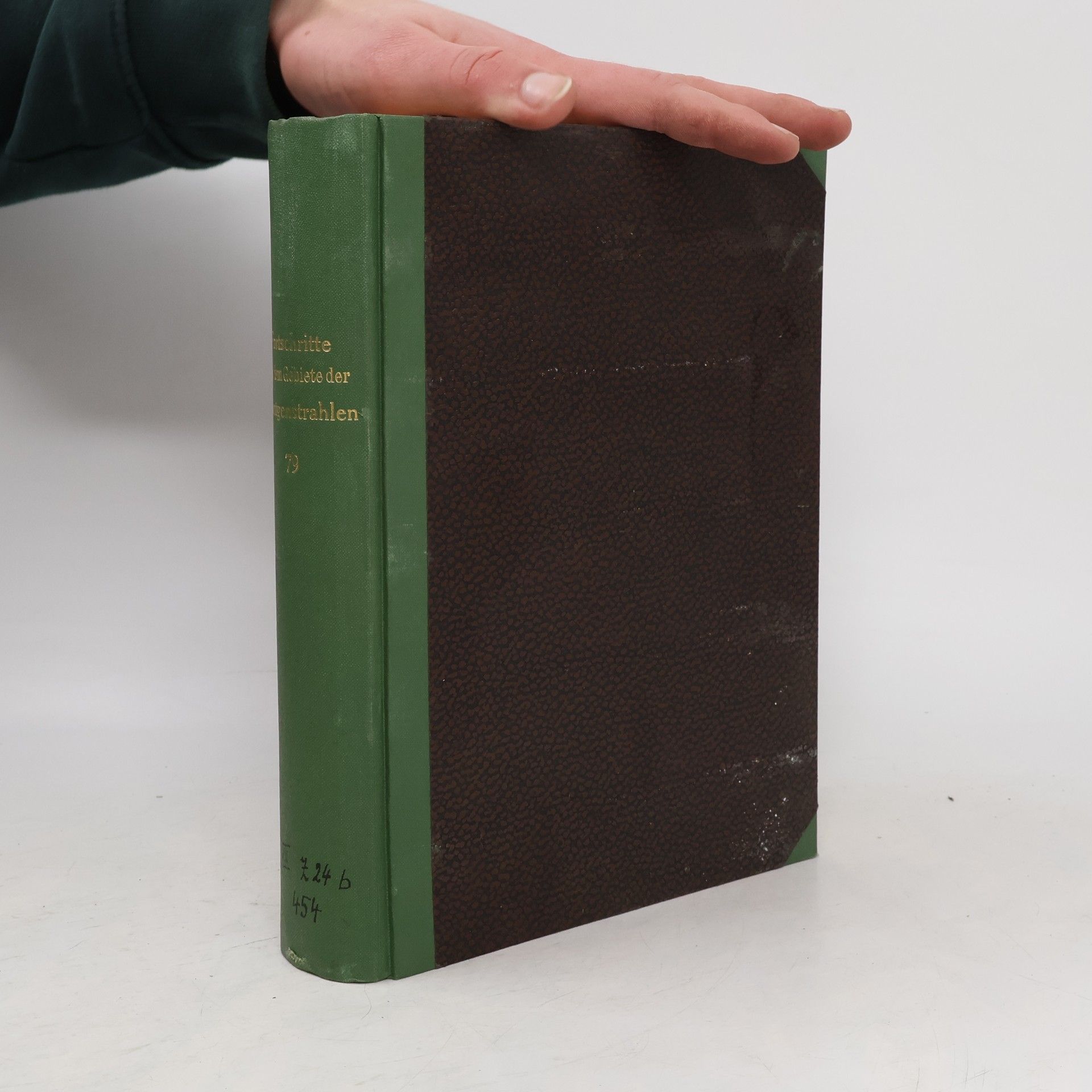 Collectif d'auteurs Fortschritte auf dem Gebiete der Röntgenstrahlen 79