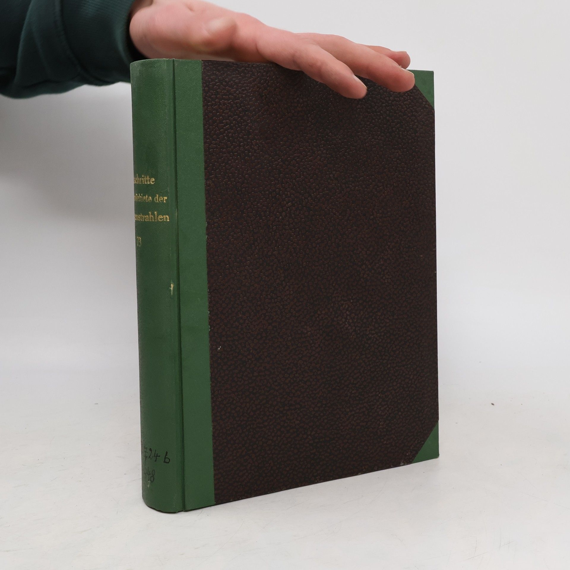 Collectif d'auteurs Fortschritte auf dem Gebiete der Röntgenstrahlen 73