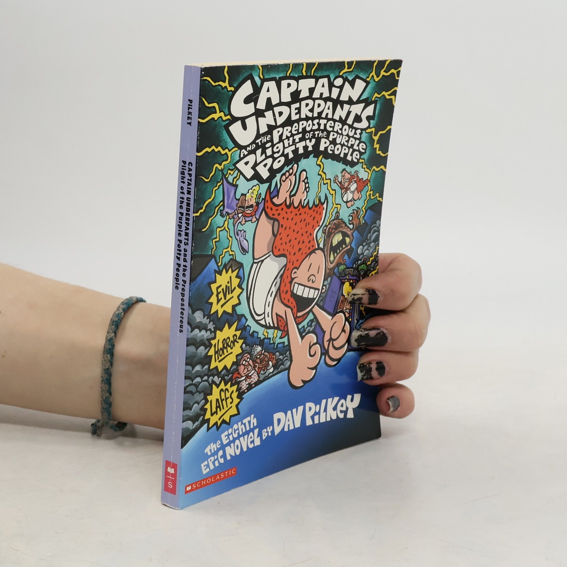 Dav Pilkey Captain Underpants and the Preposterous Plight of the Purple Potty People