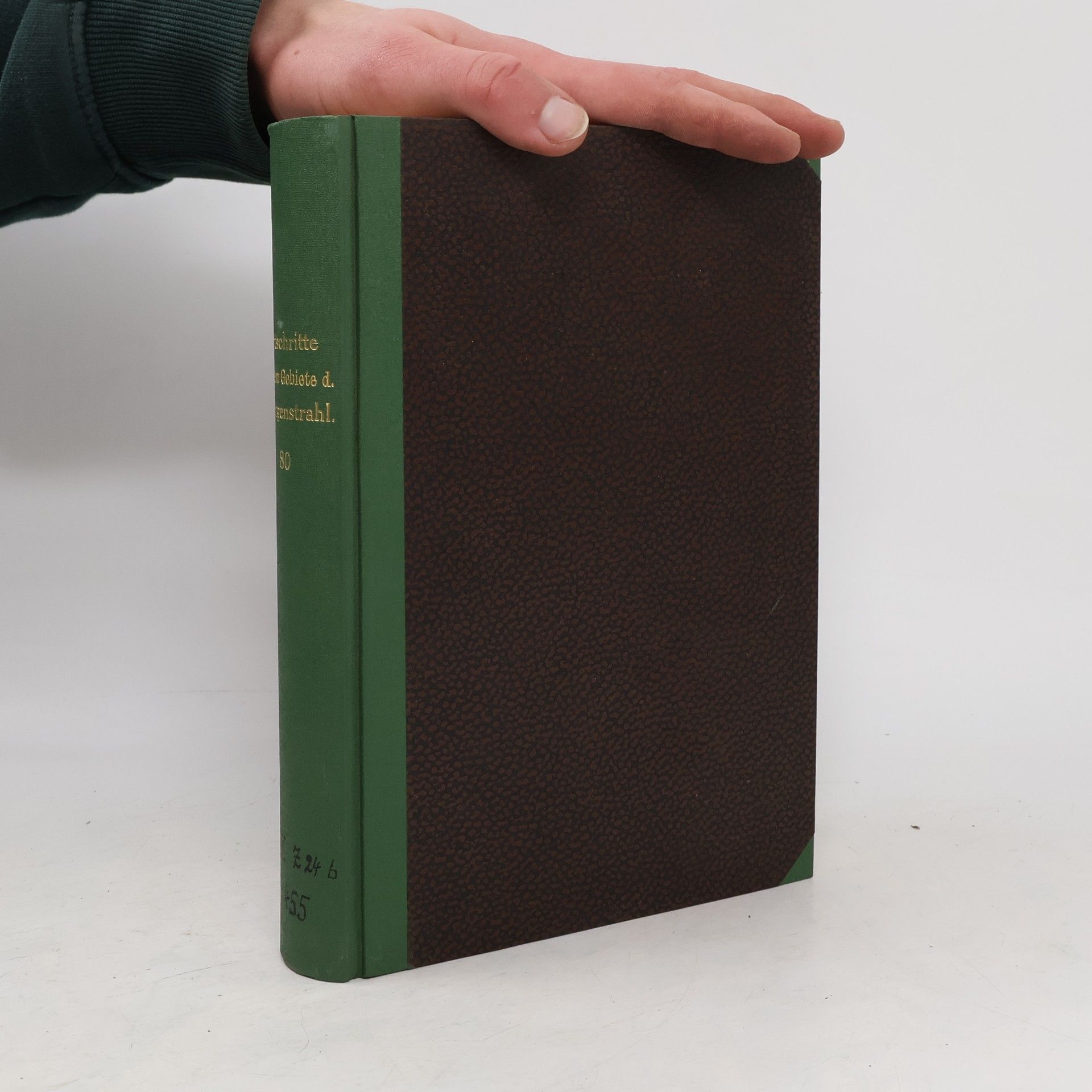 Collectif d'auteurs Fortschritte auf dem Gebiete der Röntgenstrahlen 80