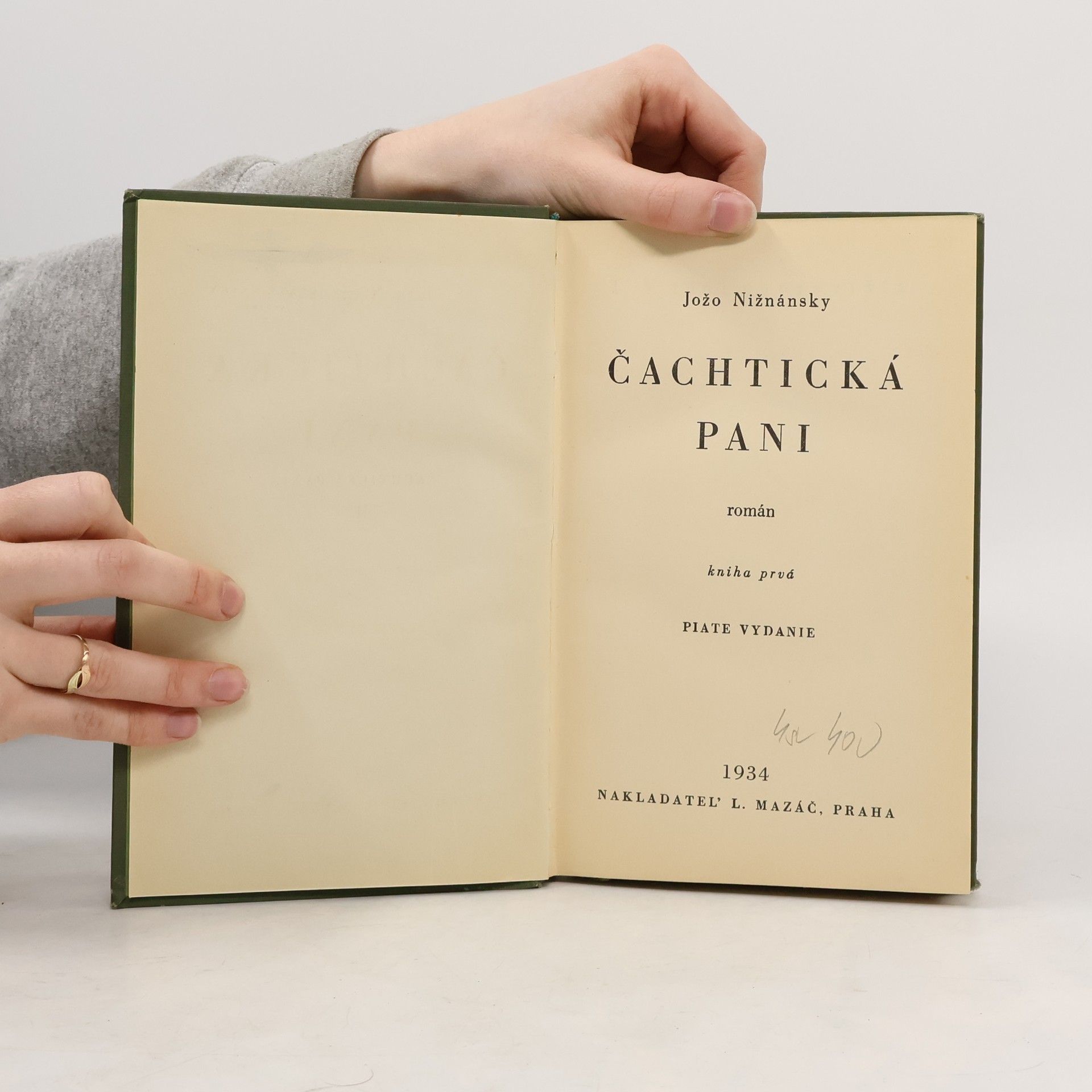 Jožo Nižnánsky Čachtická paní I.