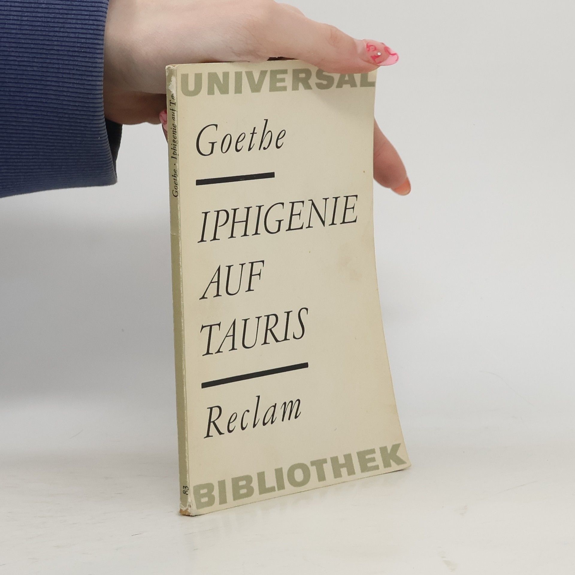 Johann Wolfgang von Goethe Iphigenie auf Tauris