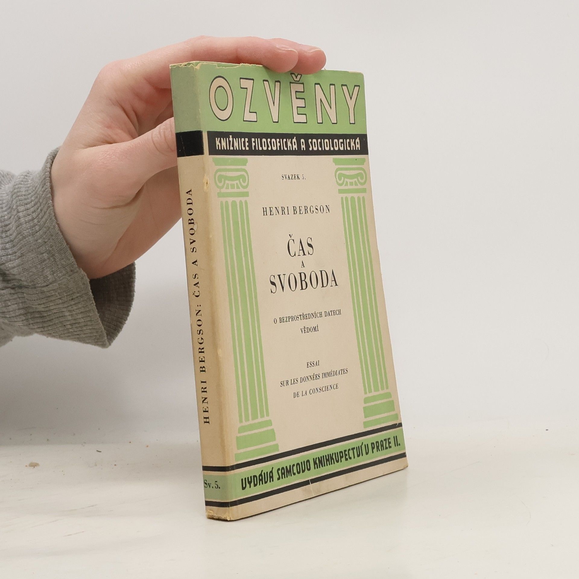 Henri Bergson Čas a svoboda