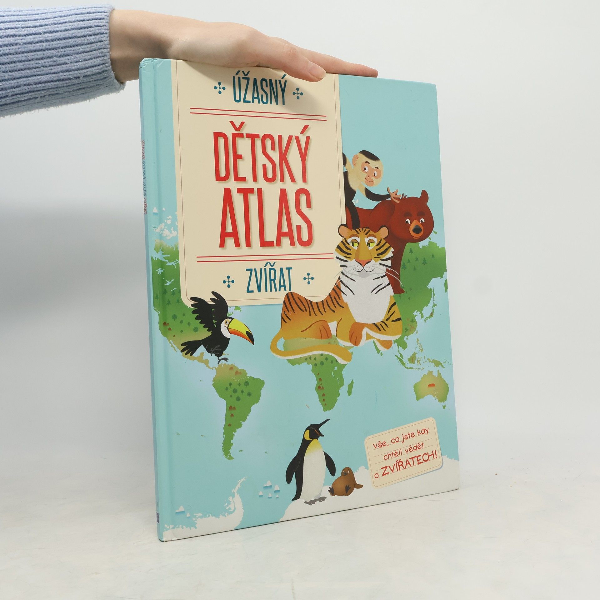 Kolektiv autorů Úžasný dětský atlas zvířat