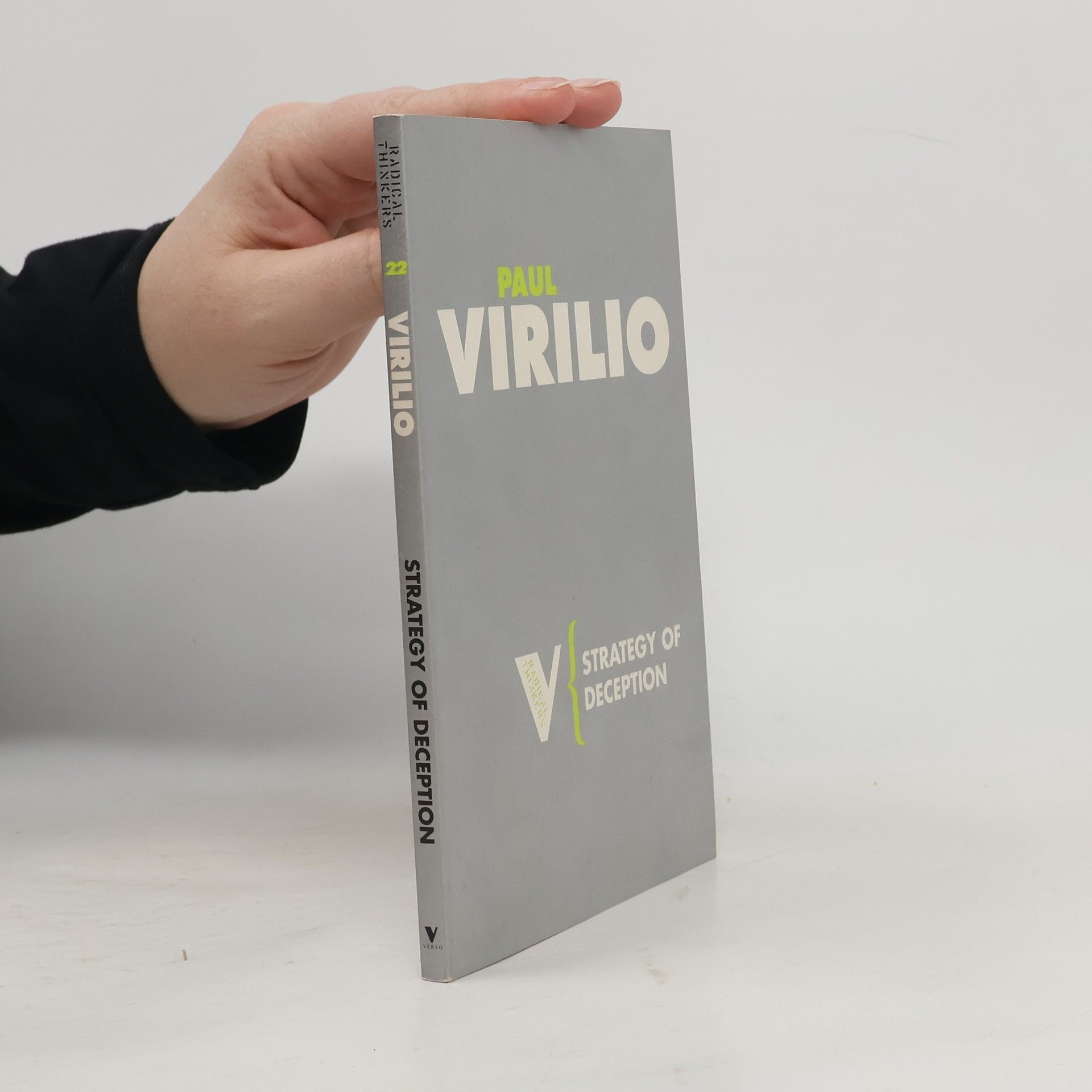 Paul Virilio Radical Thinkers - 22: Strategy of Deception