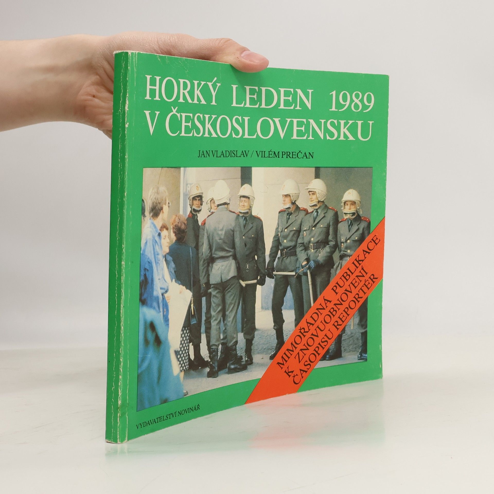 Ján Vladislav Horký leden 1989 v Československu