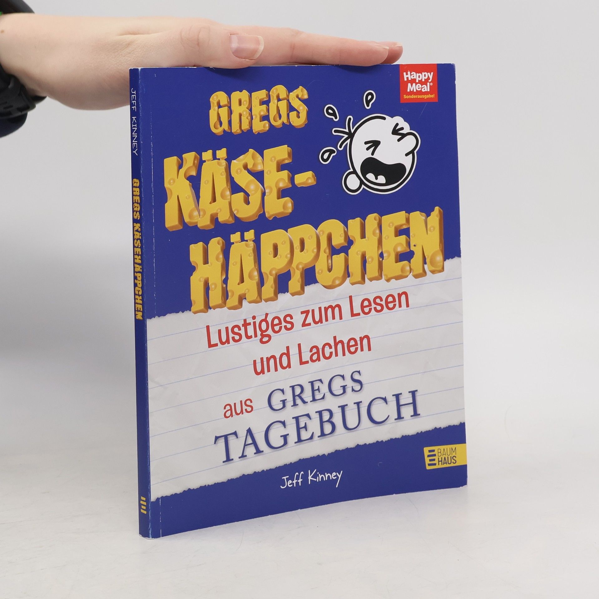 Jeff Kinney Gregs Käsehäppchen. Lustiges zum Lesen und Lachen aus Gregs Tagebuch