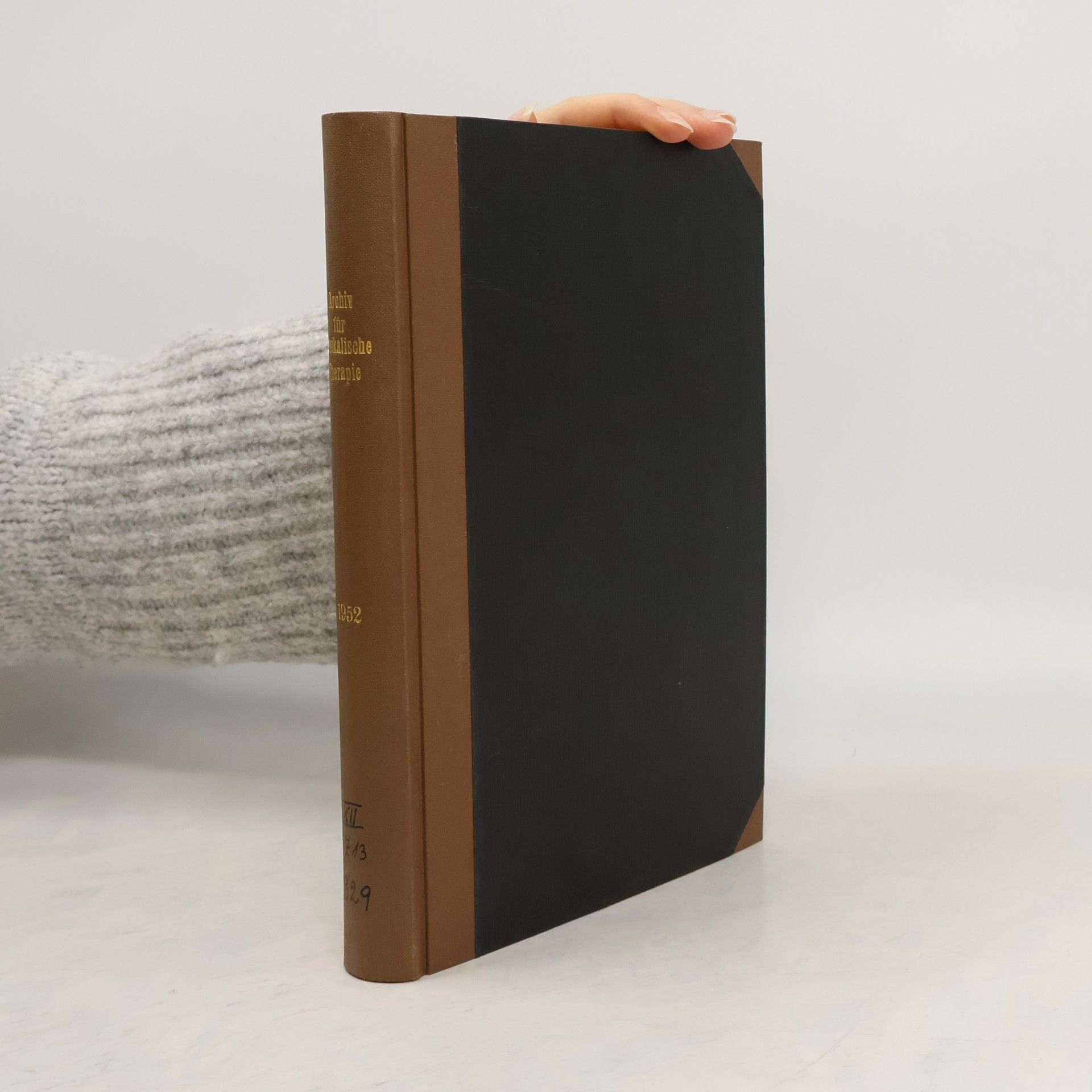 Collectif d'auteurs Archiv für Physikalische Therapie