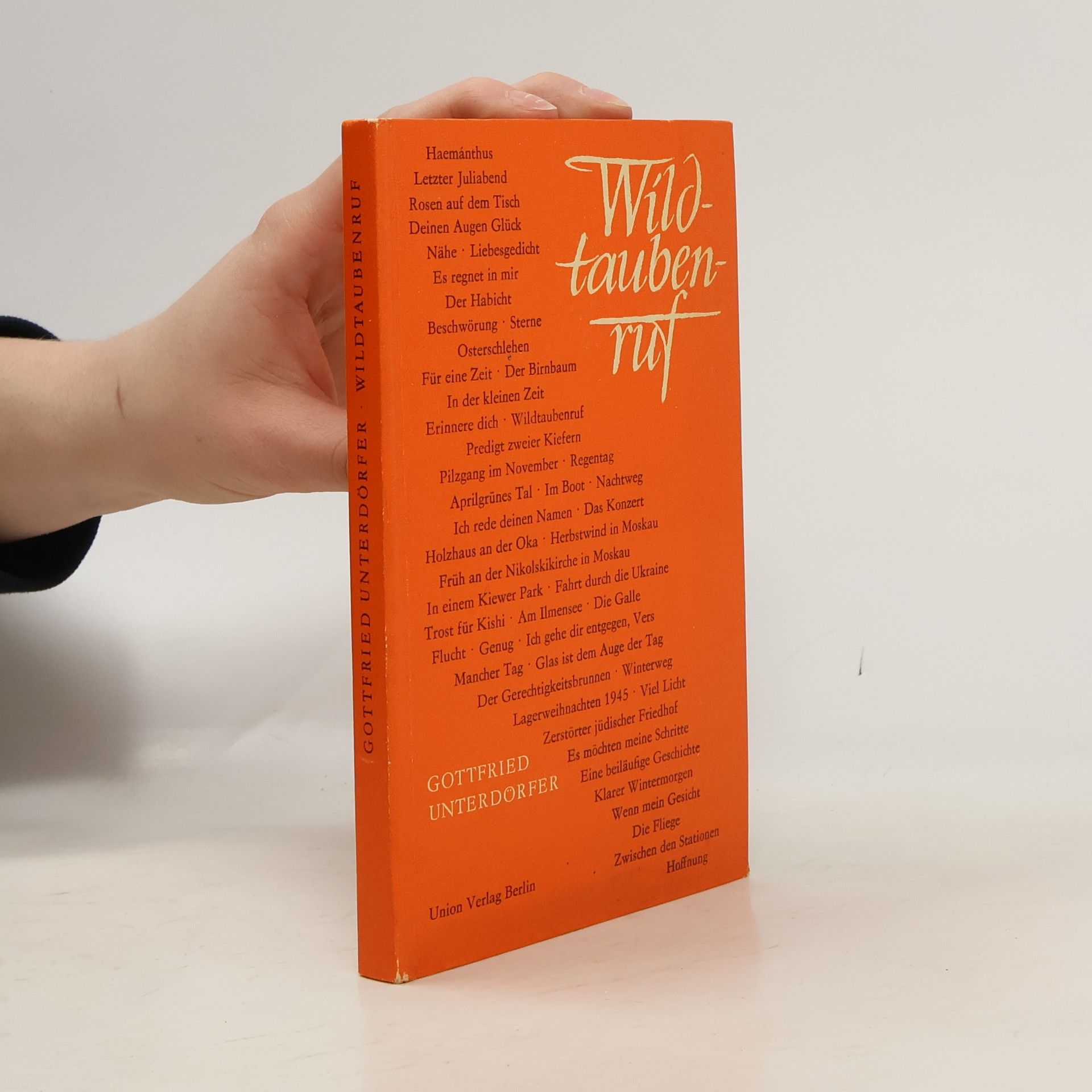 Gottfried Unterdörfer Wildtaubenruf