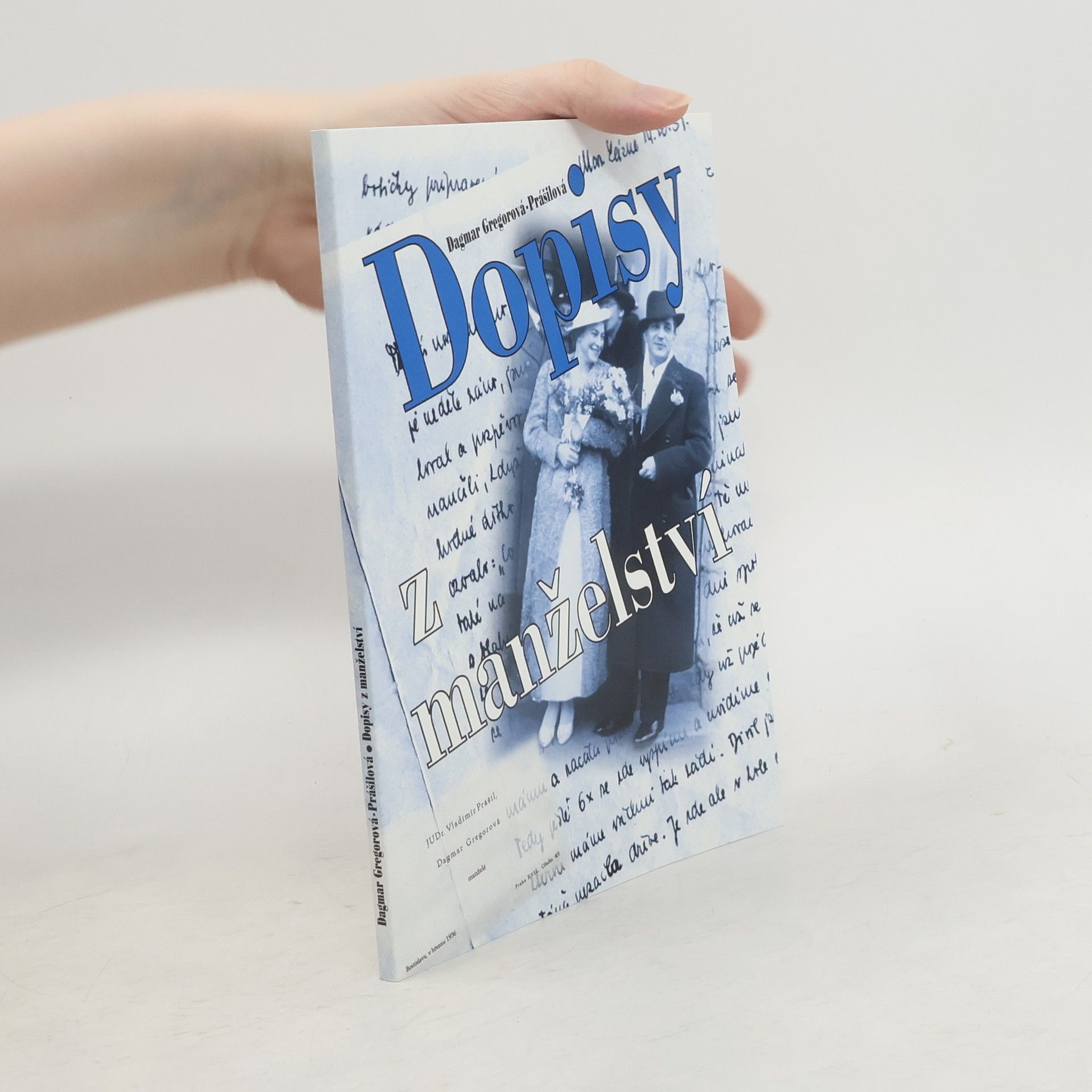 Dagmar Gregorová-Prášilová Dopisy z manželství