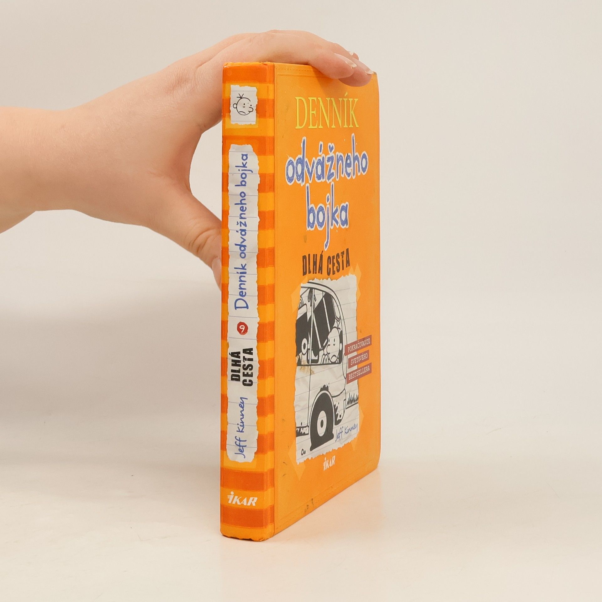 Jeff Kinney Denník odvážneho bojka 9. Dlhá cesta