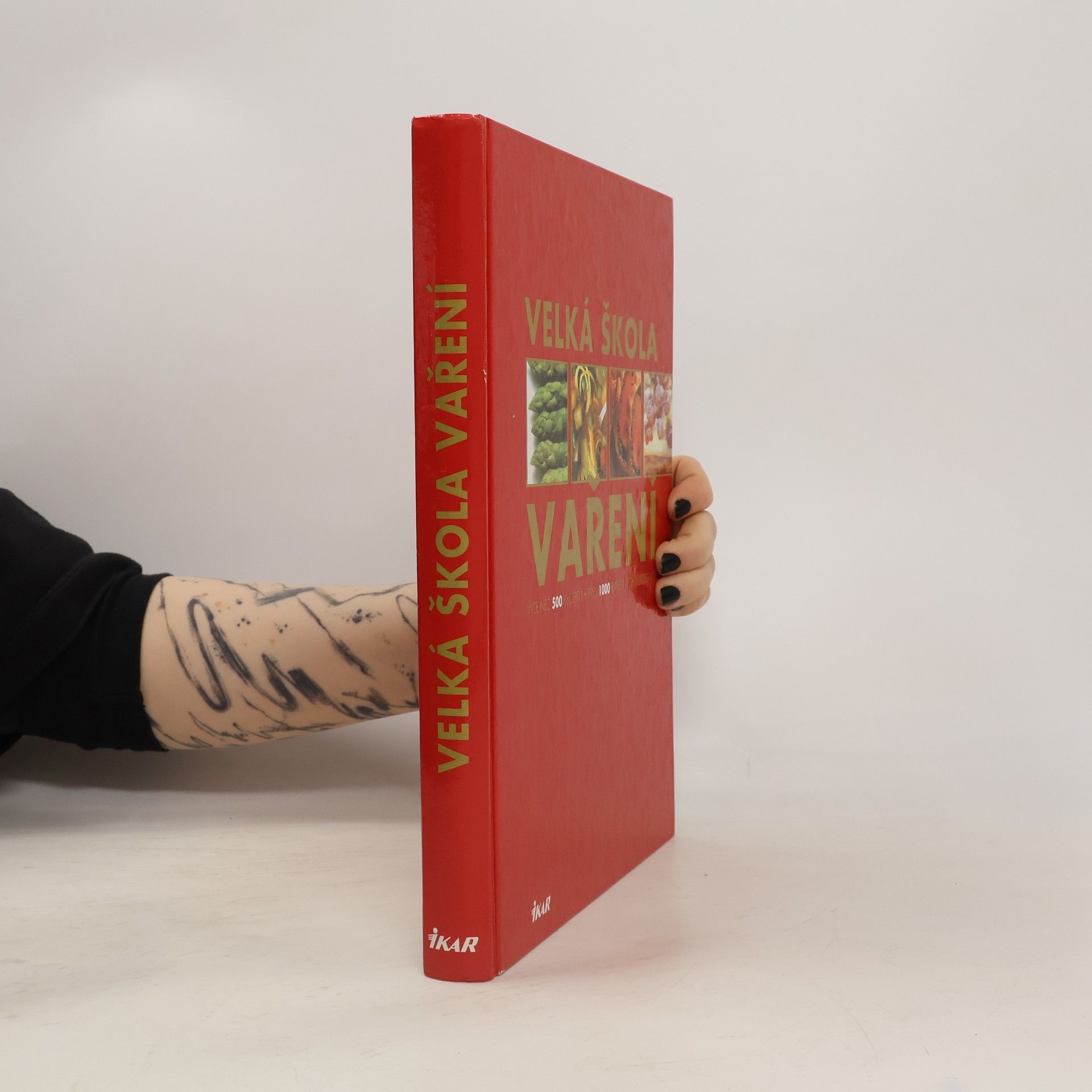 Monika Kellermann Velká škola vaření : více než 500 receptů, přes 1 000 fotografií