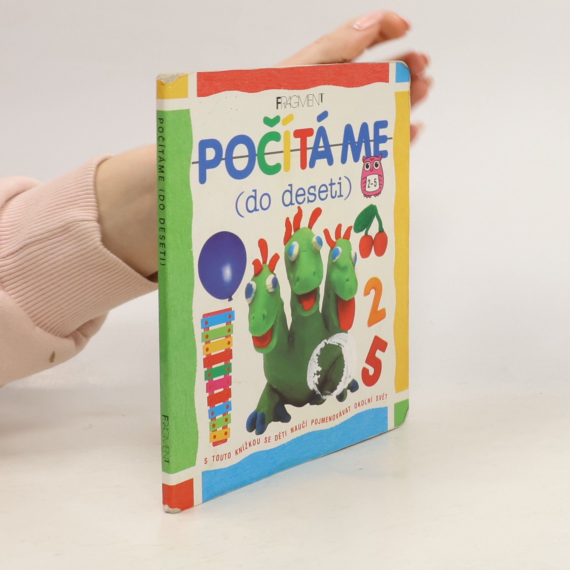 Boris Lehečka Počítáme (do deseti) : s touto knížkou se děti naučí pojmenovávat okolní svět