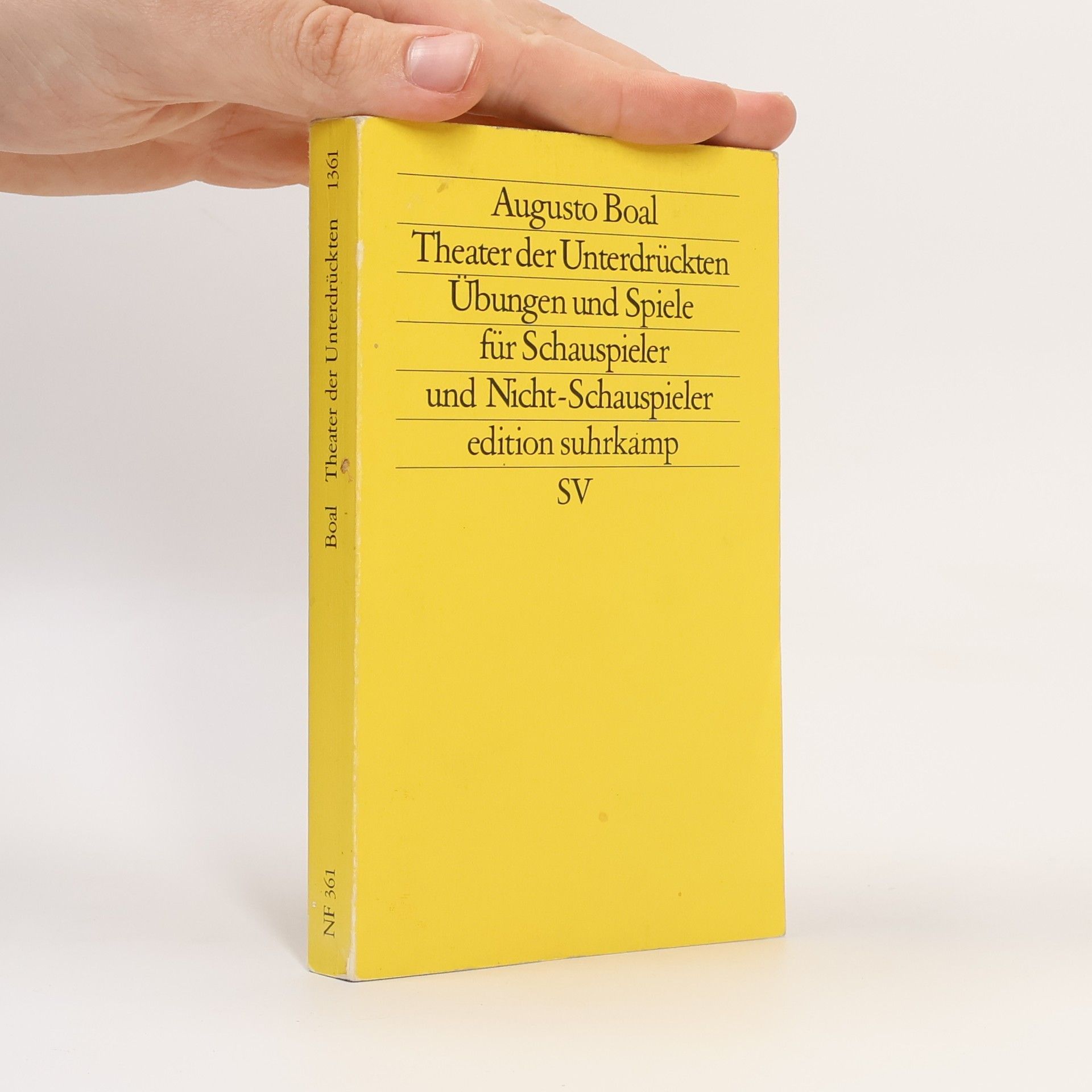 Augusto Boal Theater der Unterdrückten