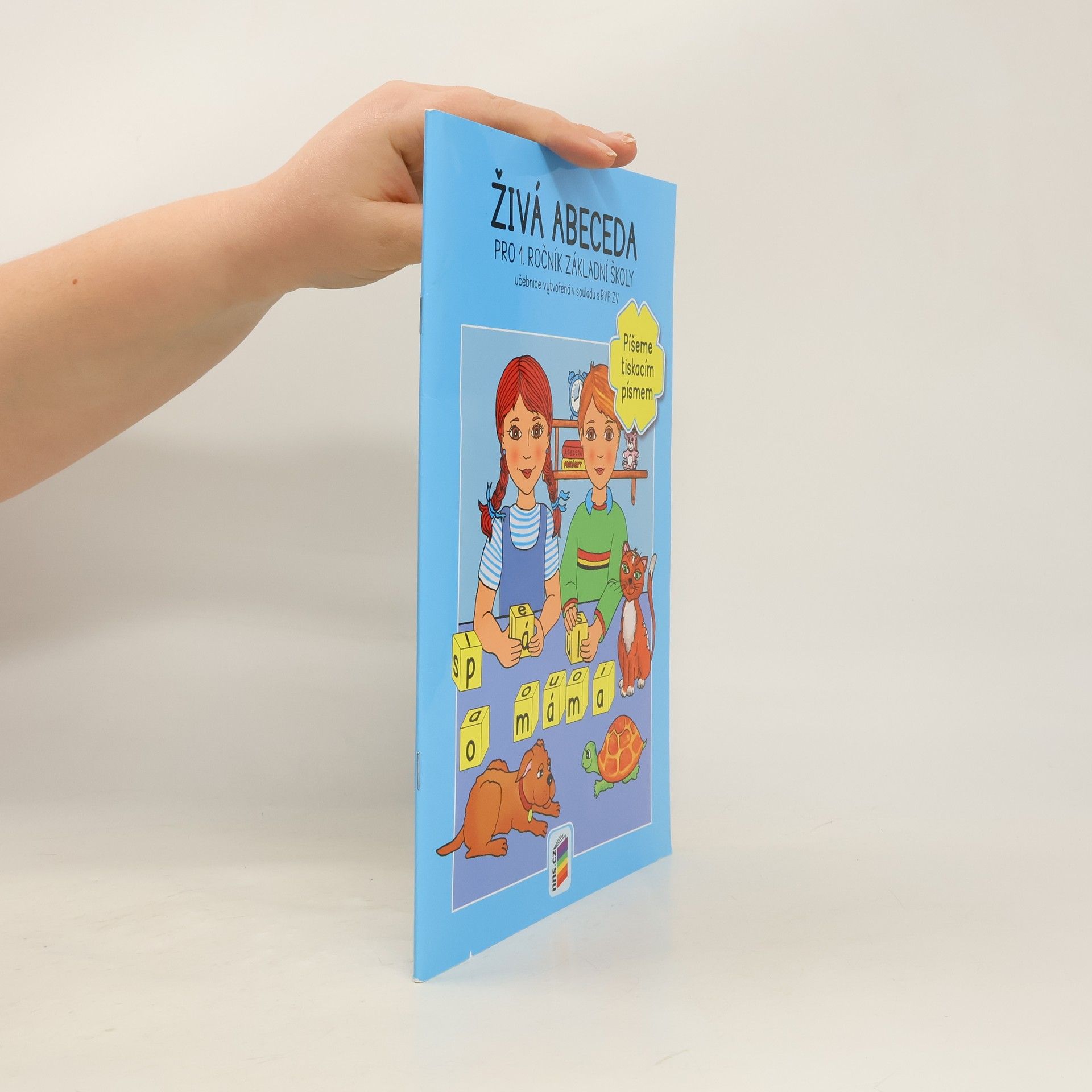 Alena Doležalová Živá abeceda - Píšeme tiskacím písmem