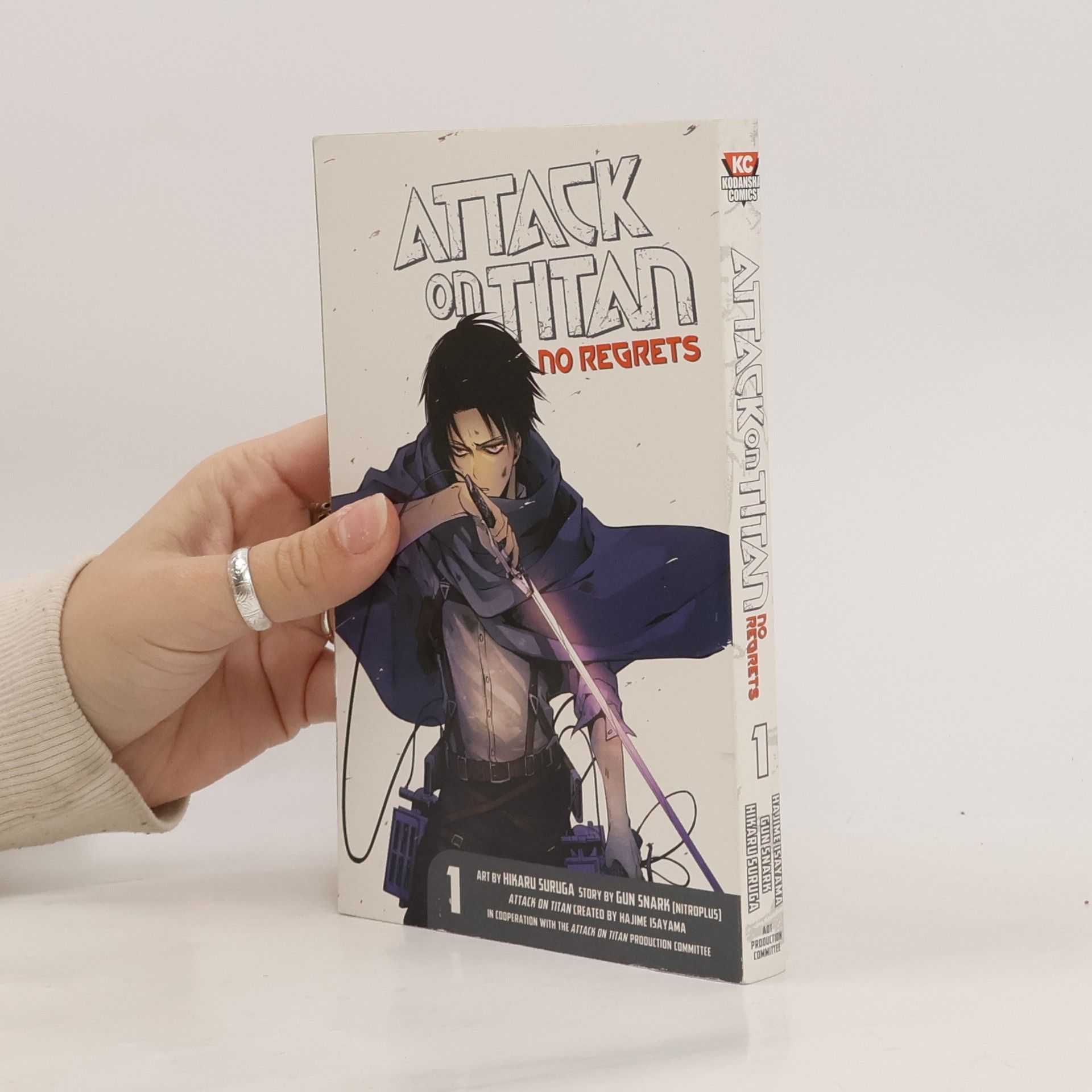 Hajime Isayama Attack On Titan: No Regrets 1