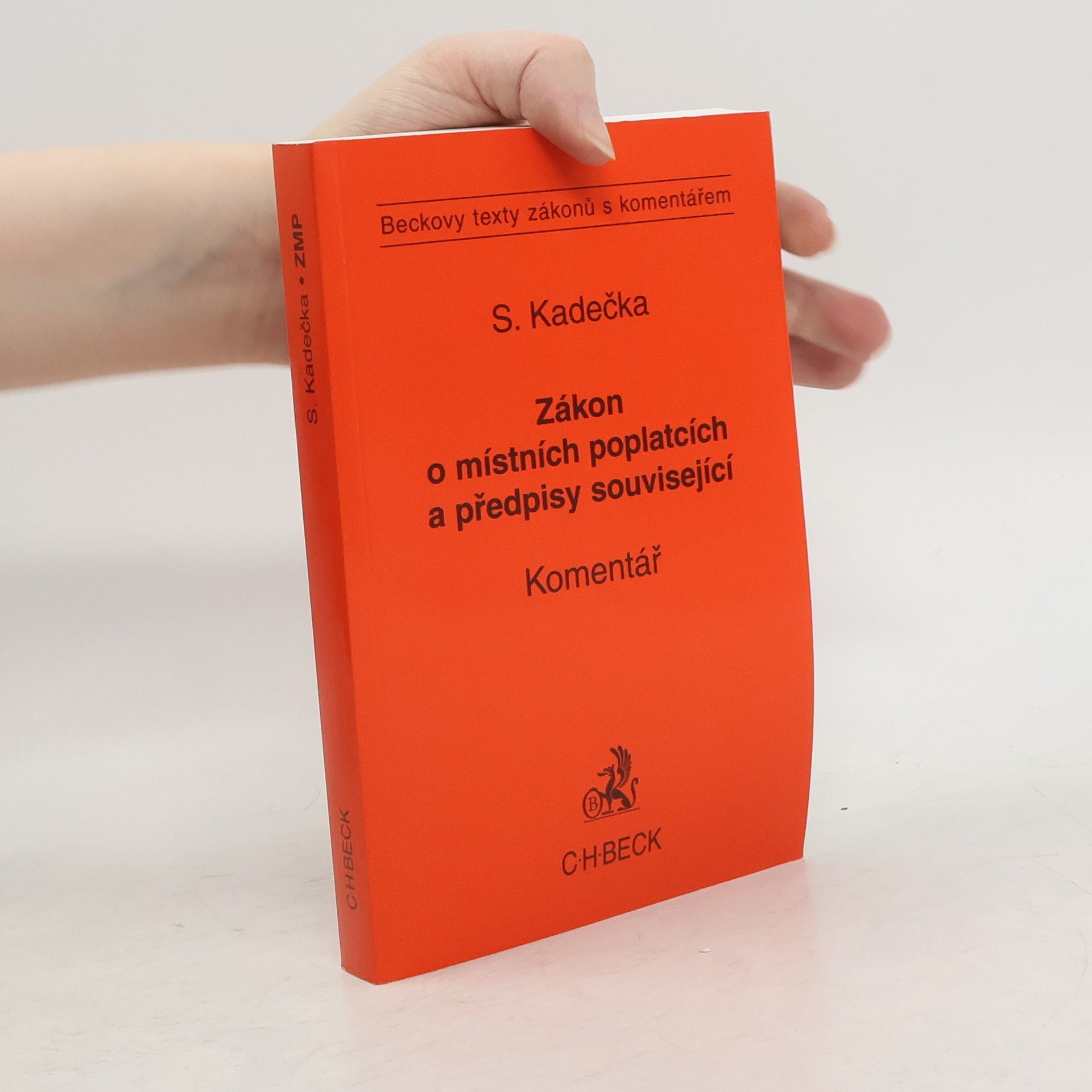 Stanislav Kadečka Zákon o místních poplatcích a předpisy související