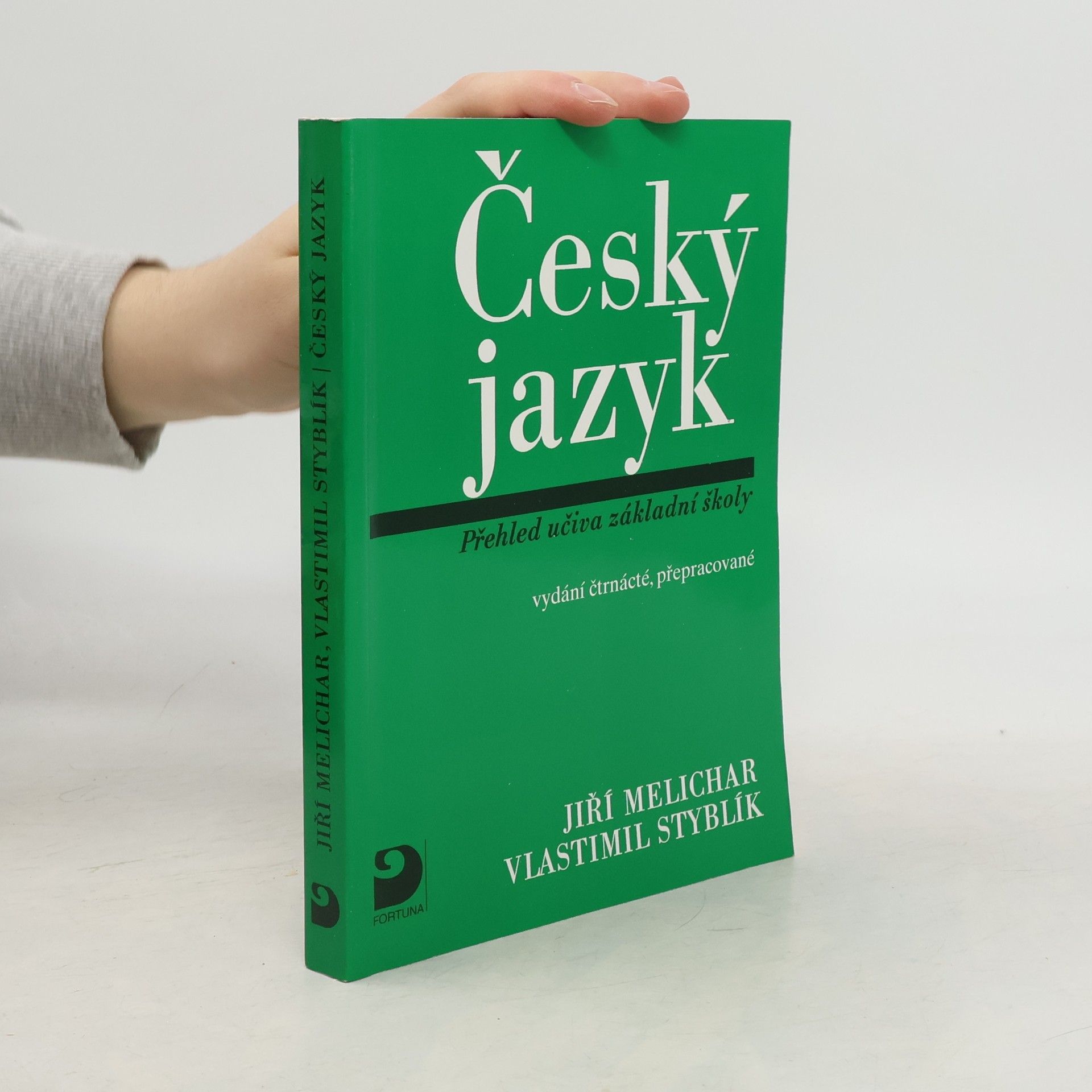 Vlastimil Styblík Český jazyk. Přehled učiva základní školy s cvičeními a klíčem