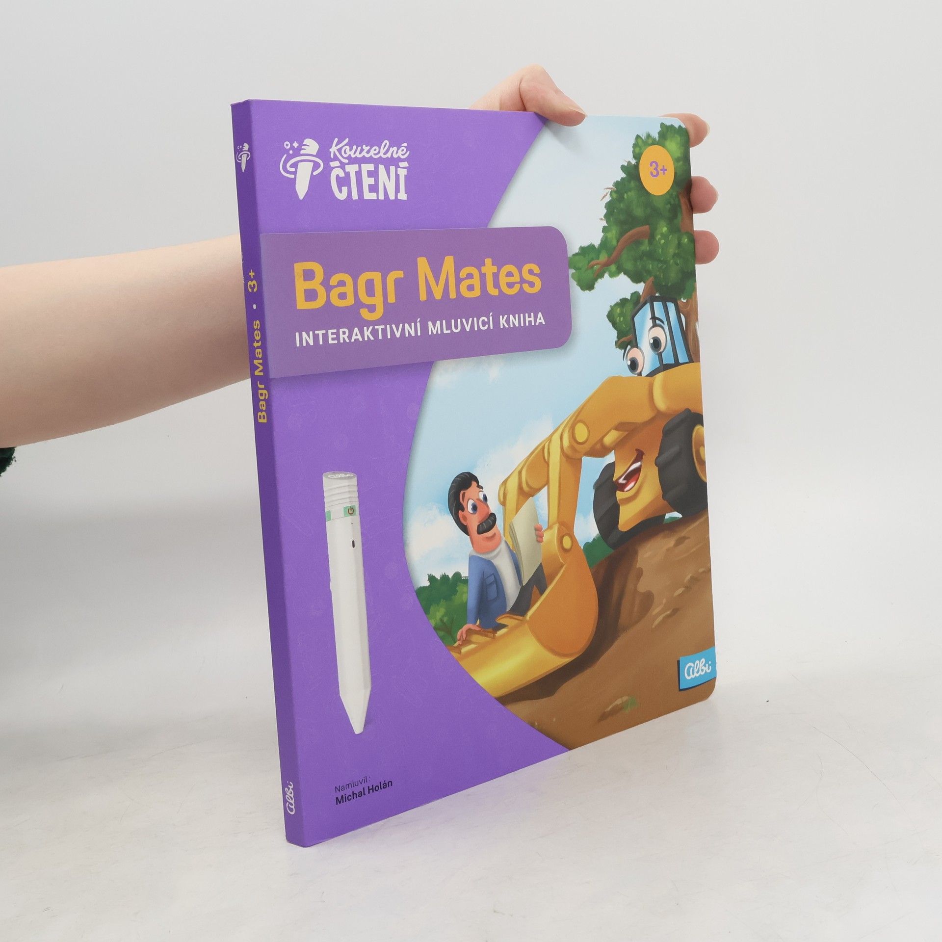 Bagr Mates. Interaktivní mluvicí kniha