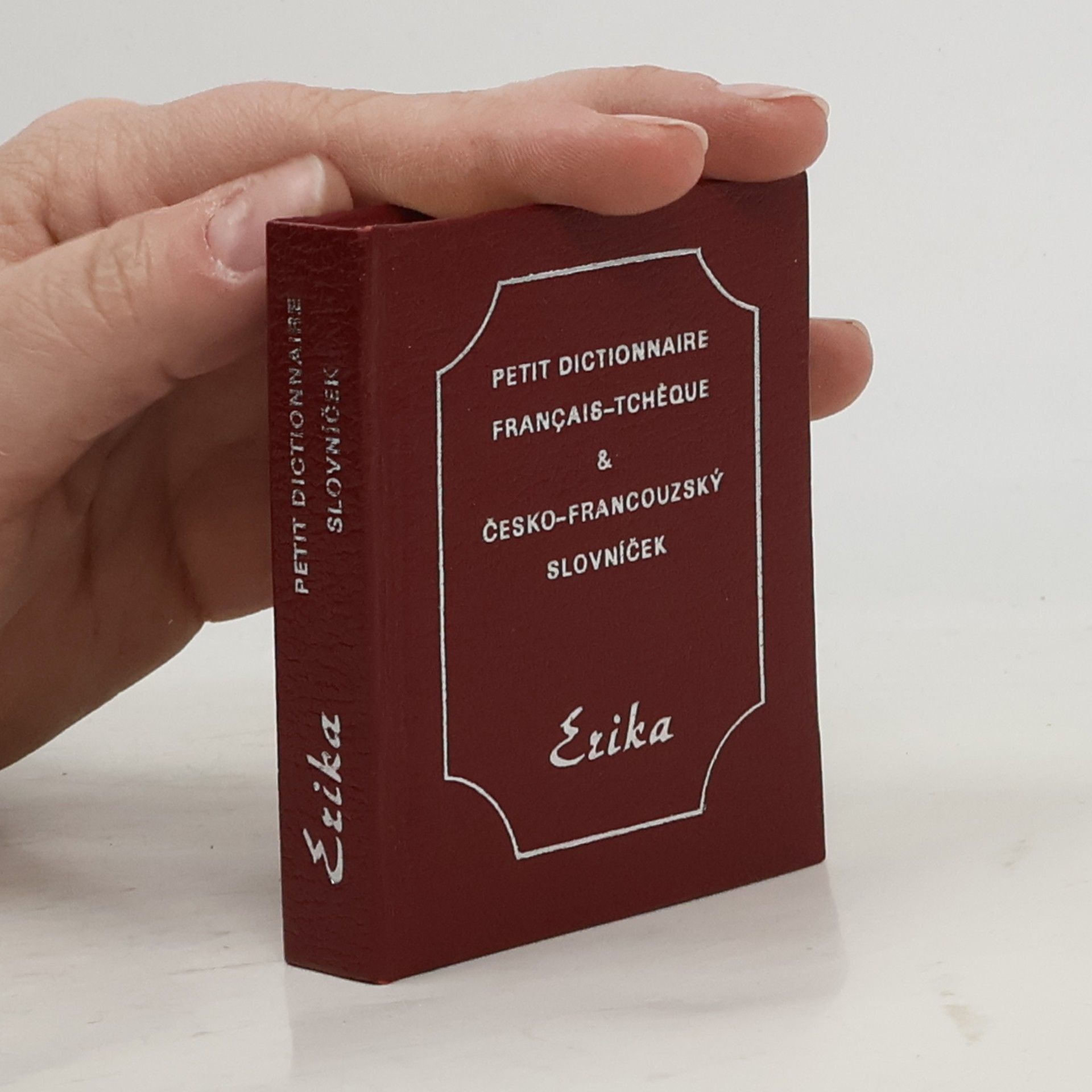 Collectif d'auteurs Petit Dictionnaire Francais-Tchéque & Česko-francouzský slovníček