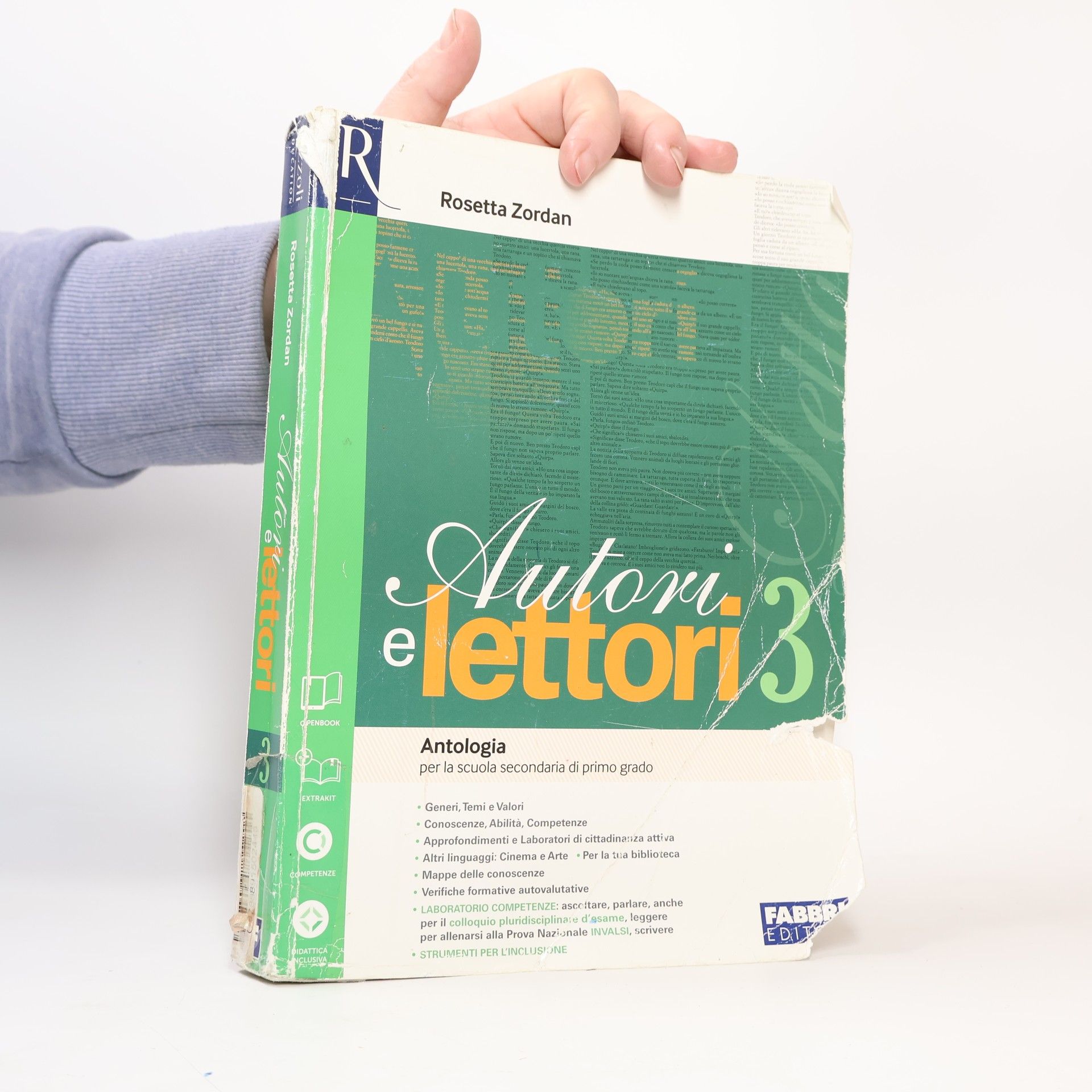 Rosetta Zordan Autori e lettori. Quaderno. Per la scuola media. Con espansione online