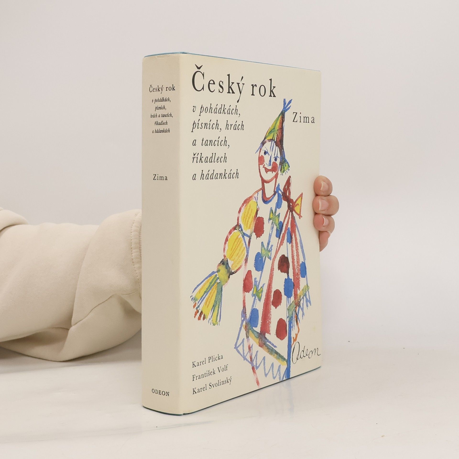 Český rok v pohádkách, písních, hrách a tancích, říkadlech a hádankách. Čtvrtý díl. Zima