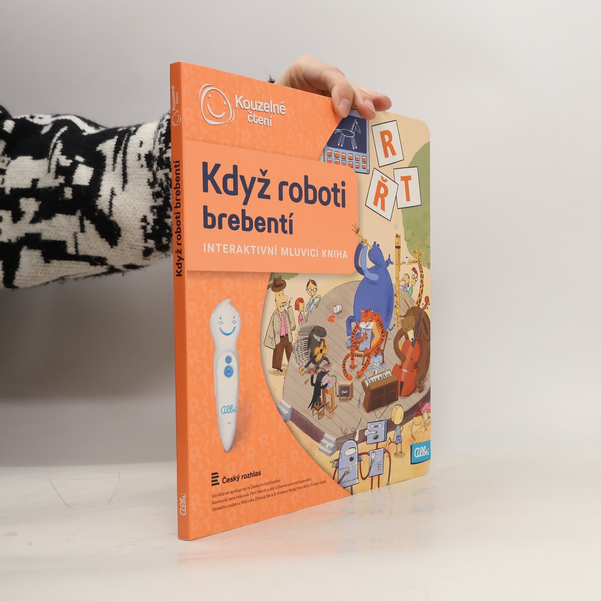 Ester Stará Když roboti brebentí. Interaktivní mluvicí kniha