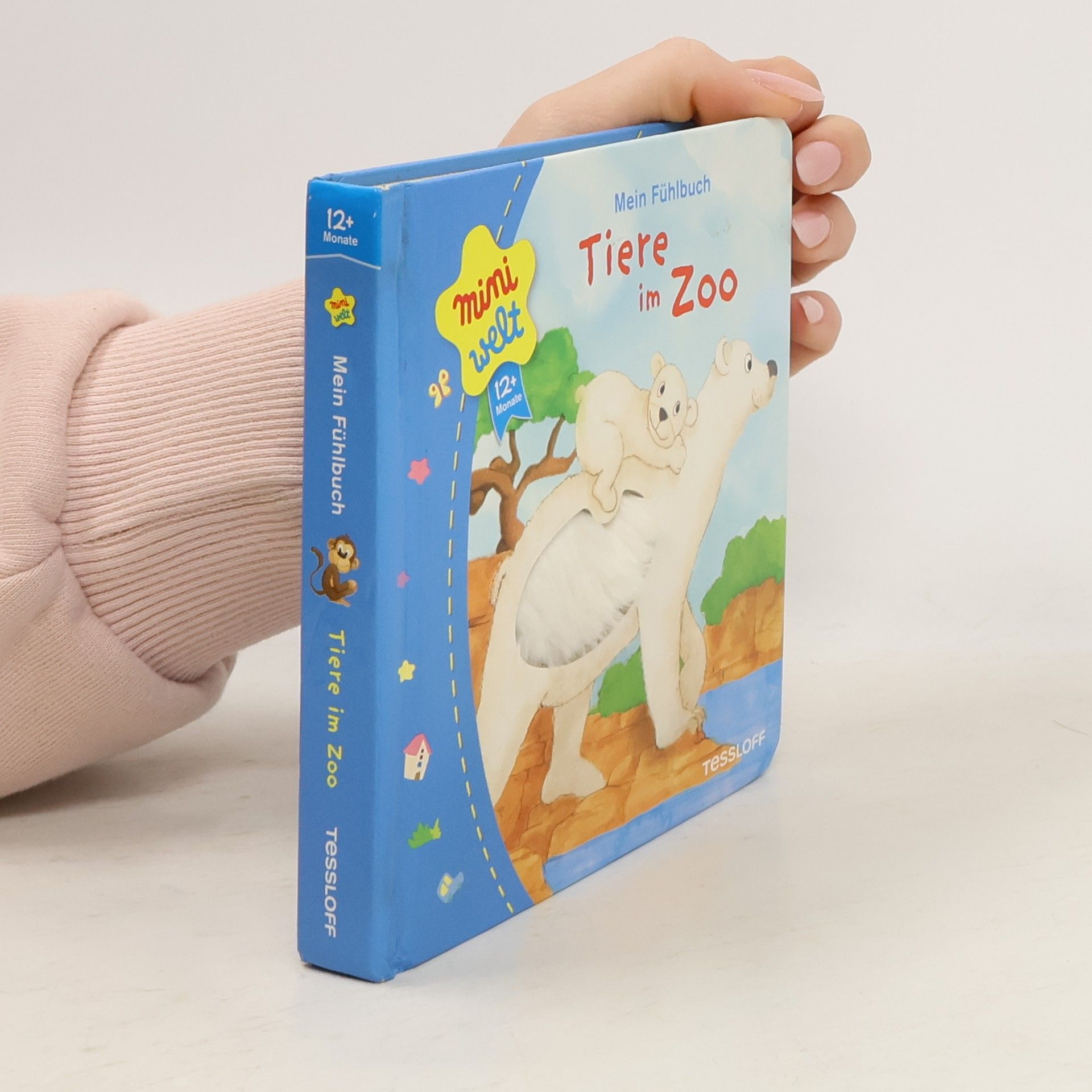 Oli Poppins Miniwelt: Mein Fühlbuch. Tiere im Zoo