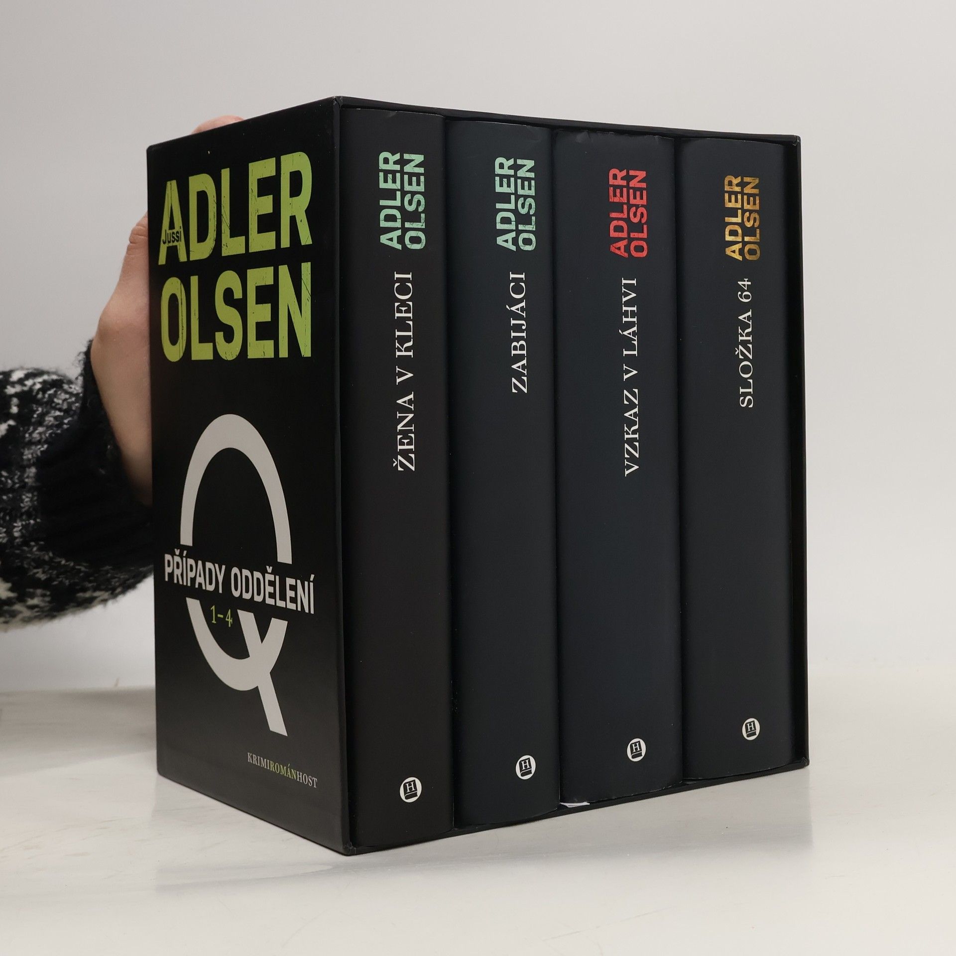 Jussi Adler Olsen Případy oddělení Q 1-4