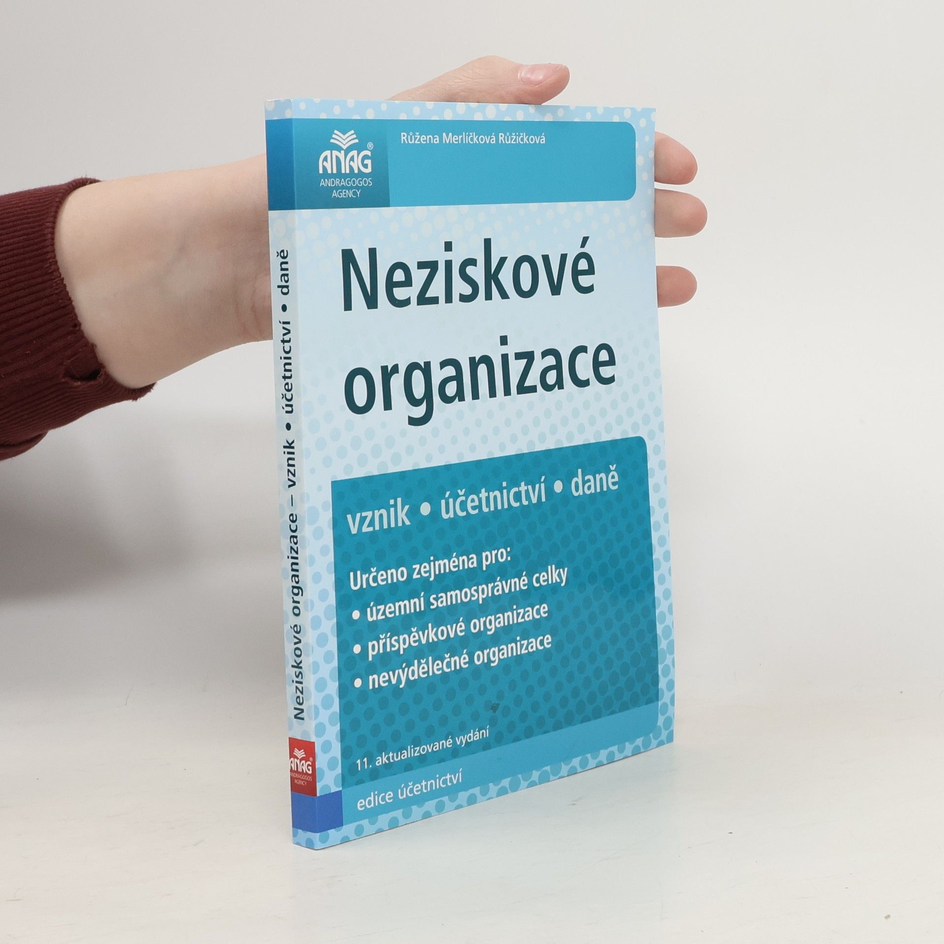 Neziskové organizace - vznik, účetnictví, daně